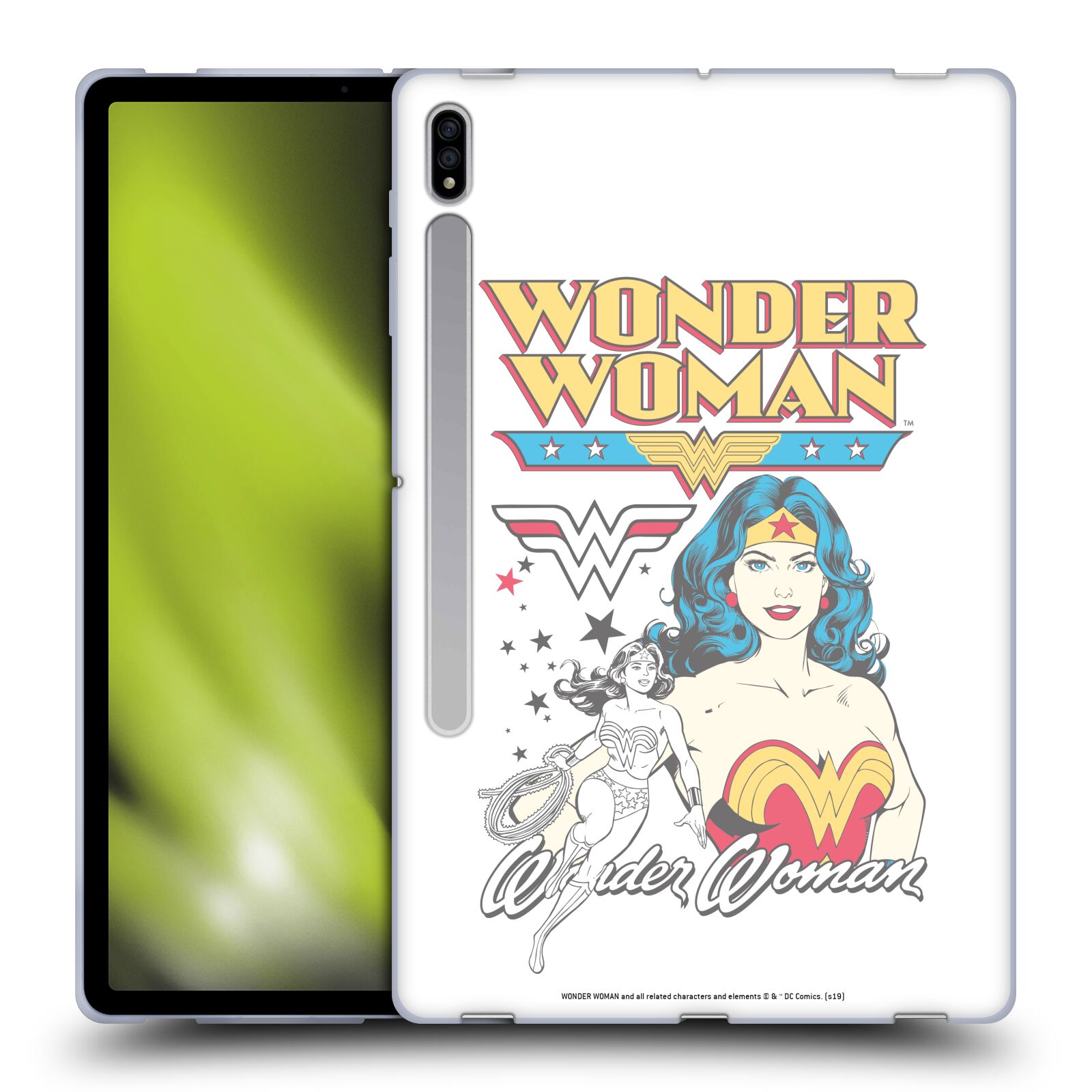 OFFICIAL WONDER WOMAN DC COMICS VINTAGE ART SOFT GEL CASE FOR SAMSUNG TABLETS 1 - Picture 12 of 12