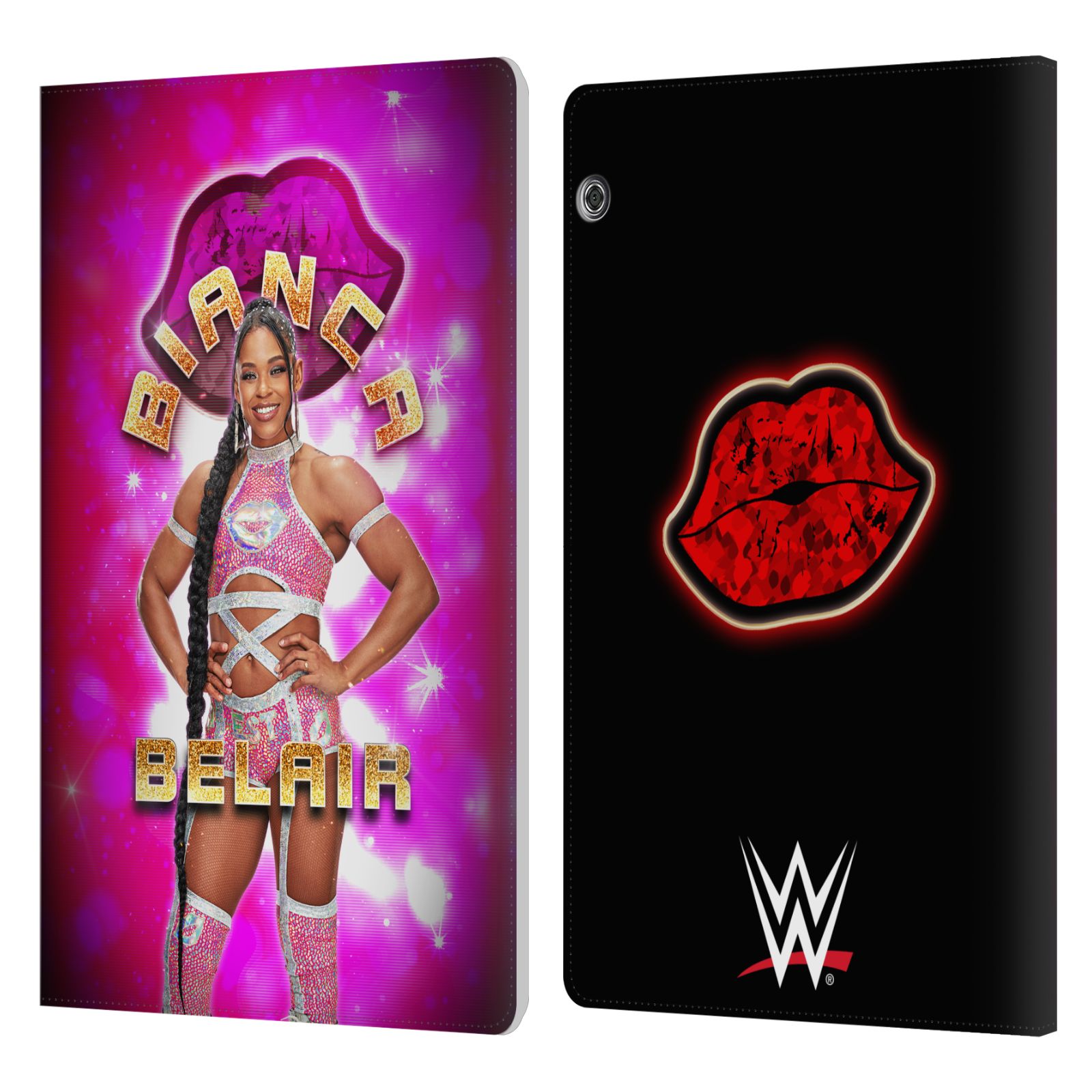 OFFICIAL WWE BIANCA BELAIR LEATHER BOOK WALLET CASE FOR HUAWEI XIAOMI TABLET - Picture 7 of 7