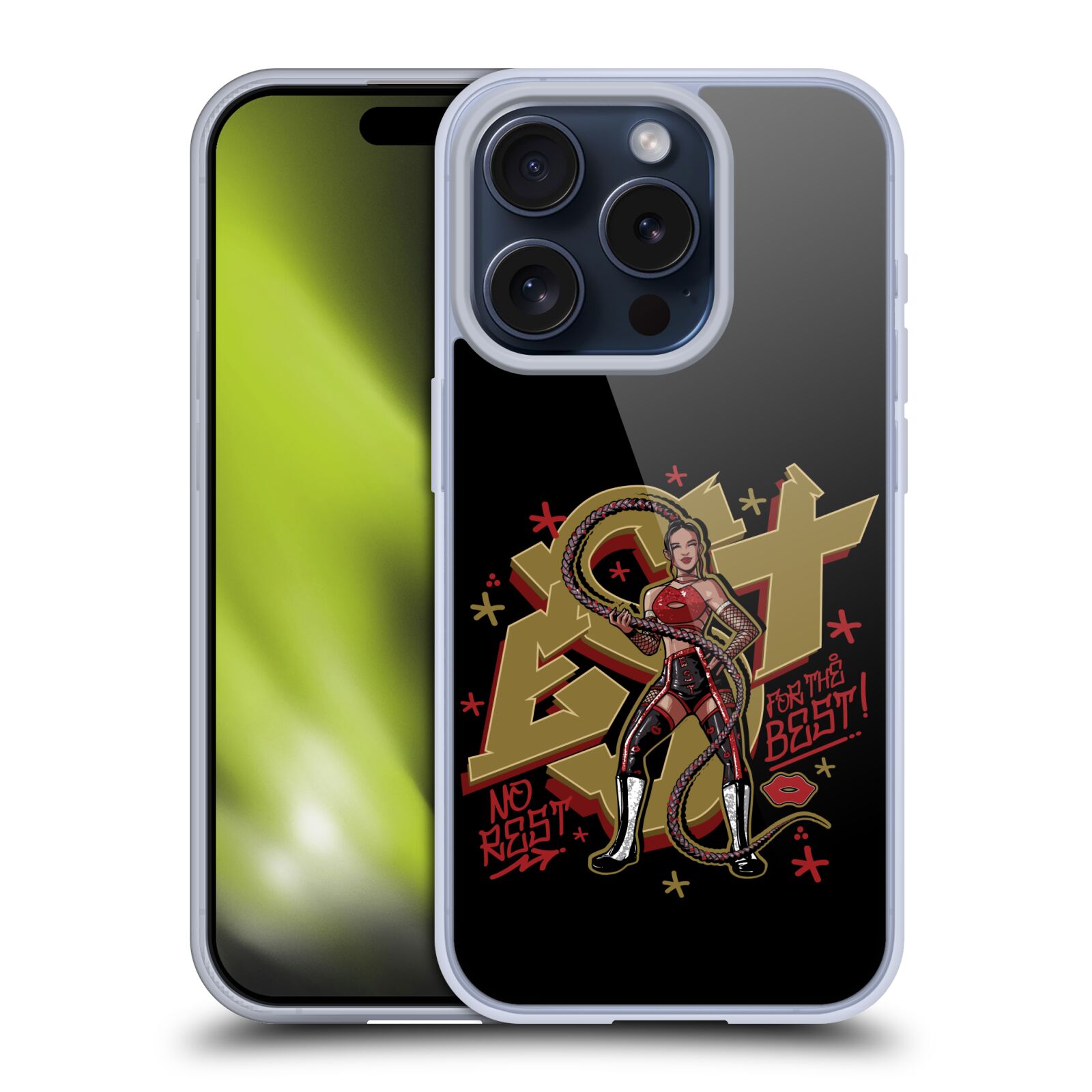 WEICHE GEL-HÜLLE ORIGINAL WWE BIANCA BELAIR FÜR Apple iPhone HANDYS - Bild 9 von 10