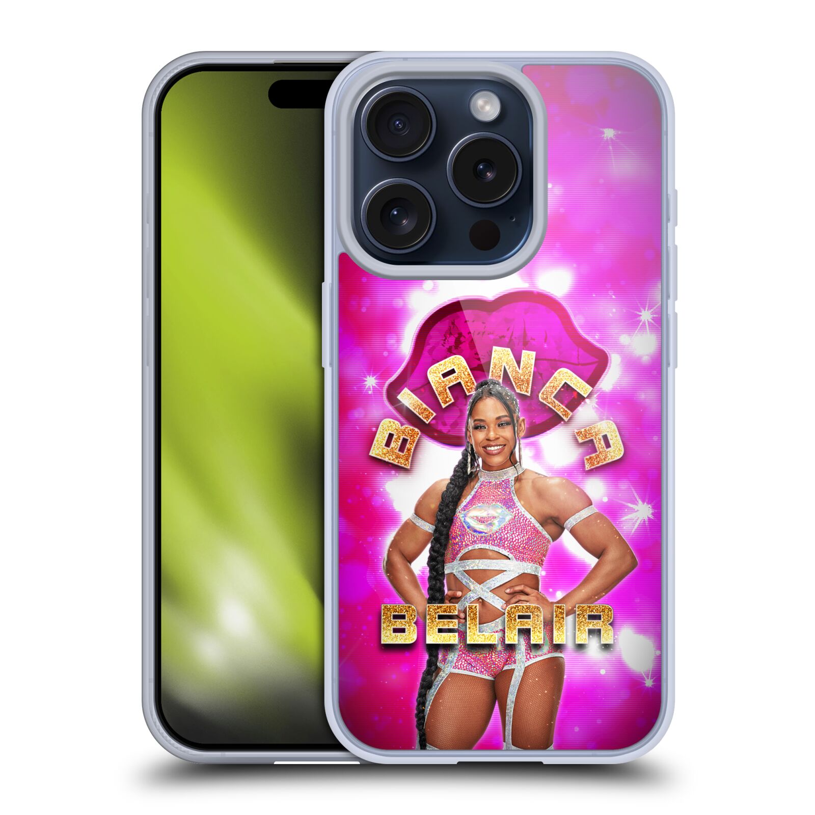 WEICHE GEL-HÜLLE ORIGINAL WWE BIANCA BELAIR FÜR Apple iPhone HANDYS - Bild 10 von 10