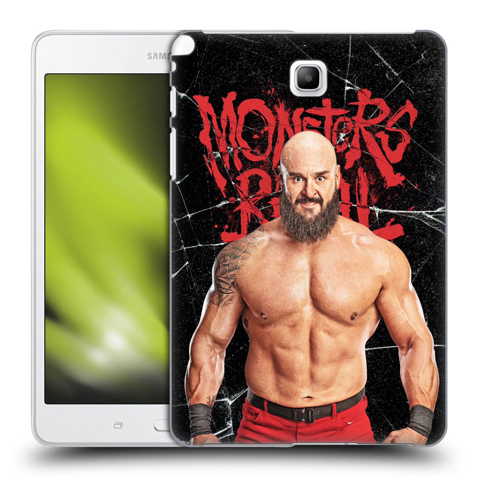 OFFICIAL WWE BRAUN STROWMAN BACK CASE FOR SAMSUNG TABLETS 1 - 第 9/10 張圖片