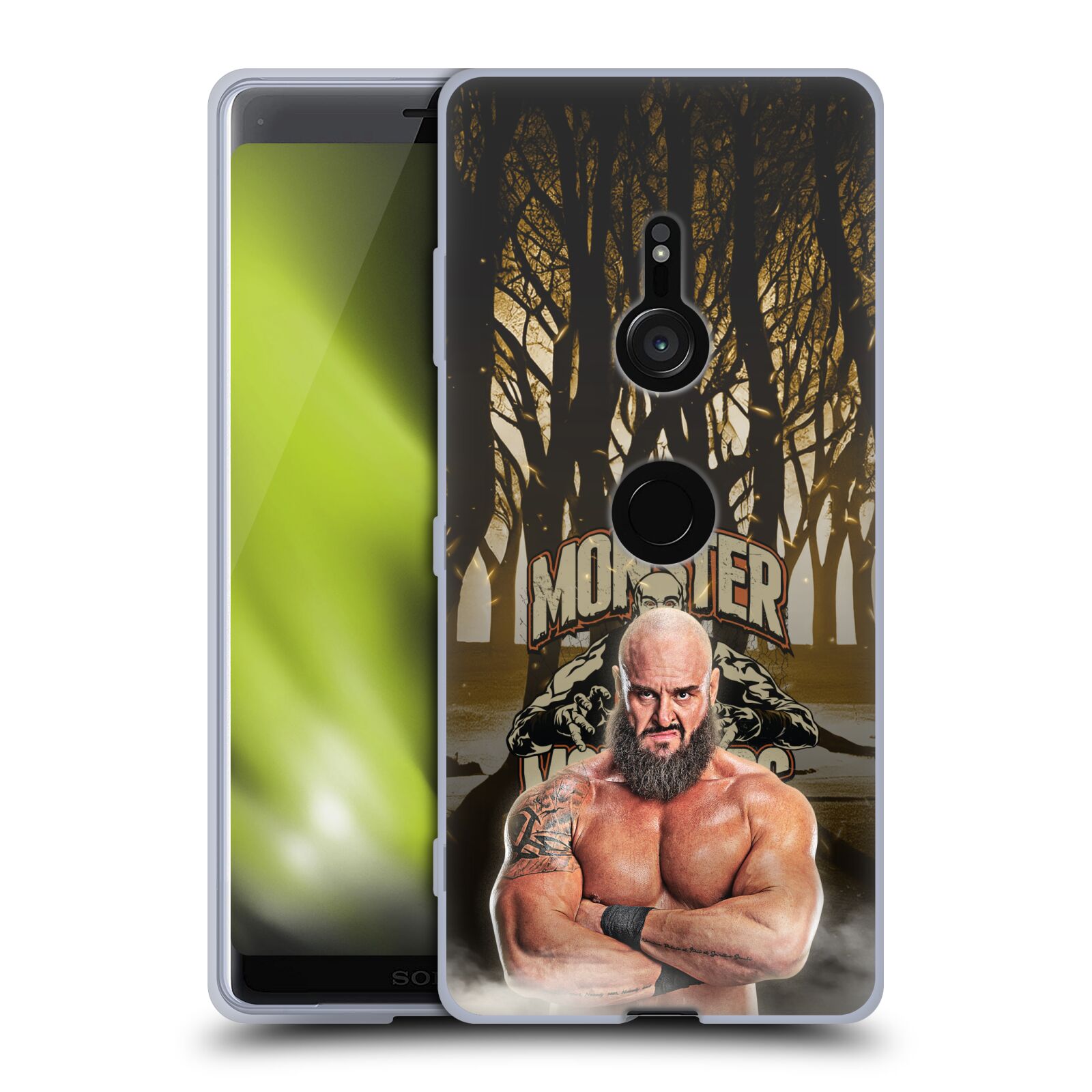 OFFICIAL WWE BRAUN STROWMAN SOFT GEL CASE FOR SONY PHONES 1