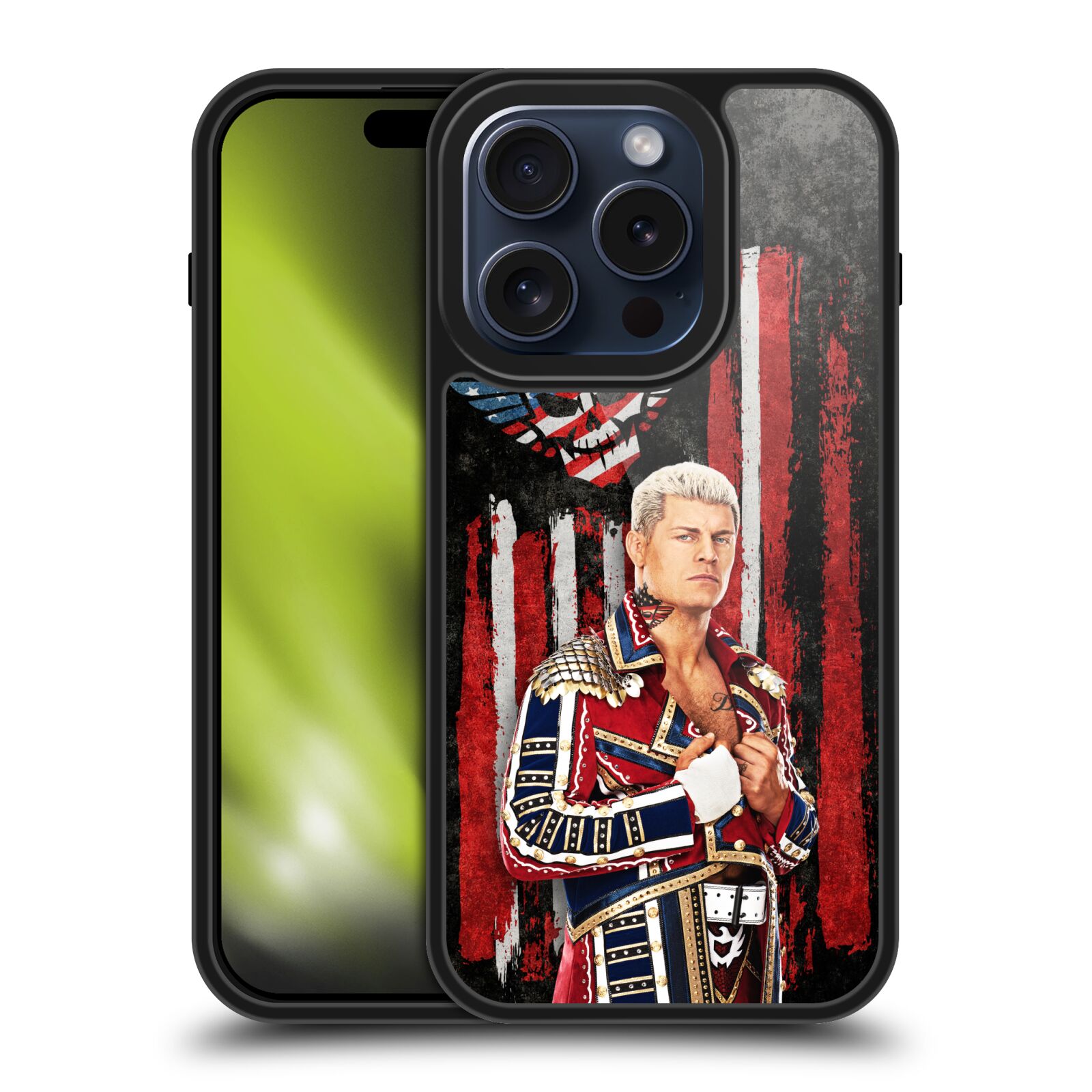 OFFICIAL WWE CODY RHODES GEL ARMOR CASE FOR APPLE iPHONE PHONES - Picture 8 of 10