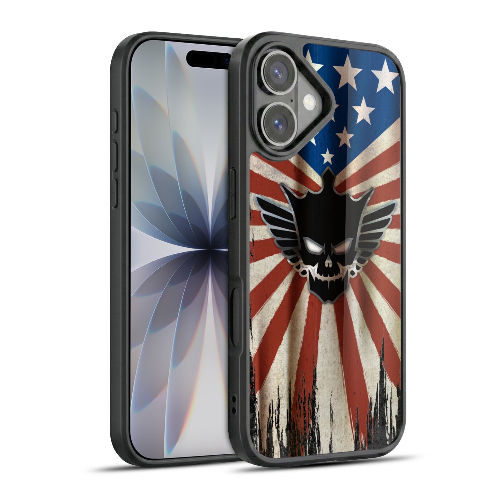 Distressed Flag Hard MagSafe Case for iPhone 17