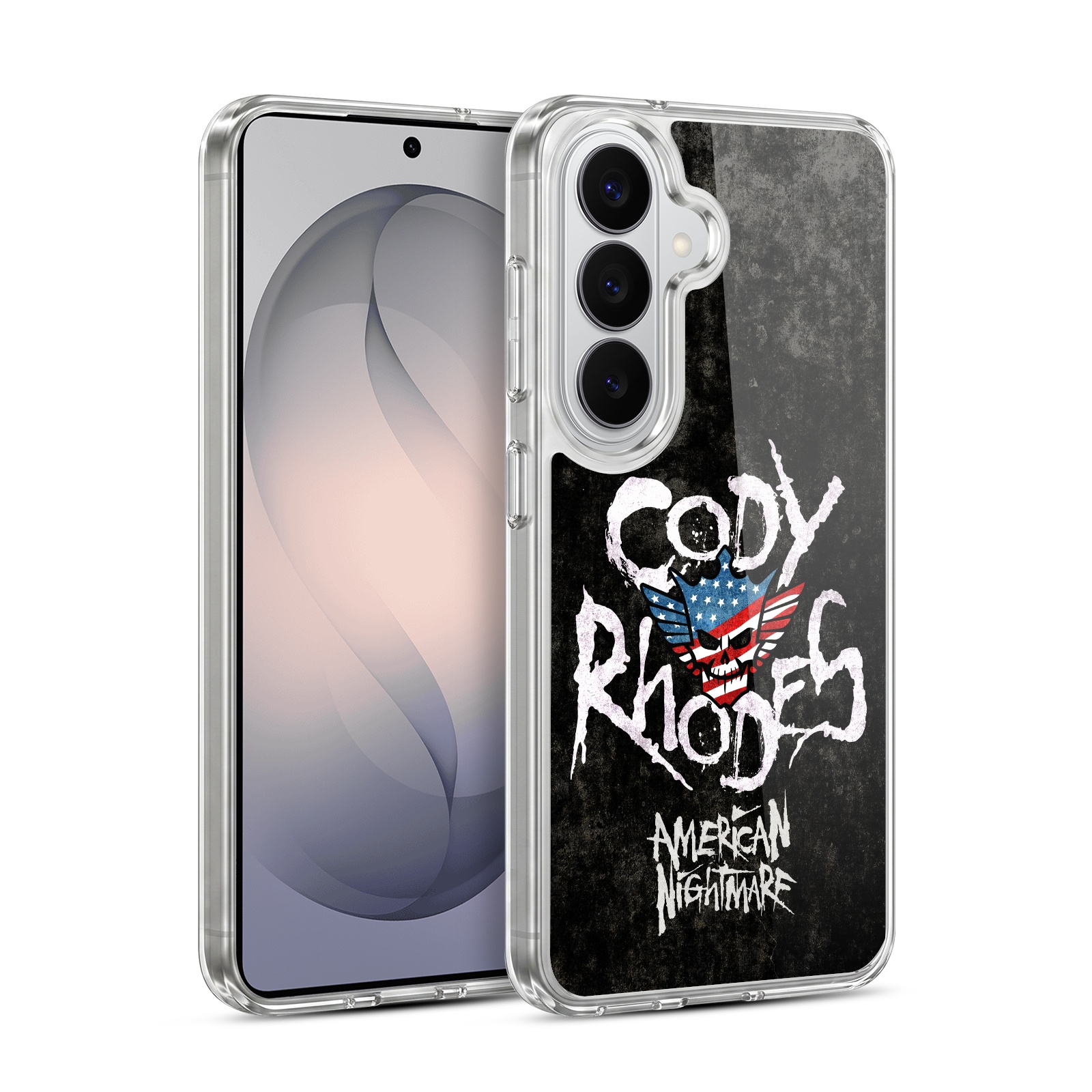 Distressed Name Hybrid MagSafe Case for Galaxy S26 Plus