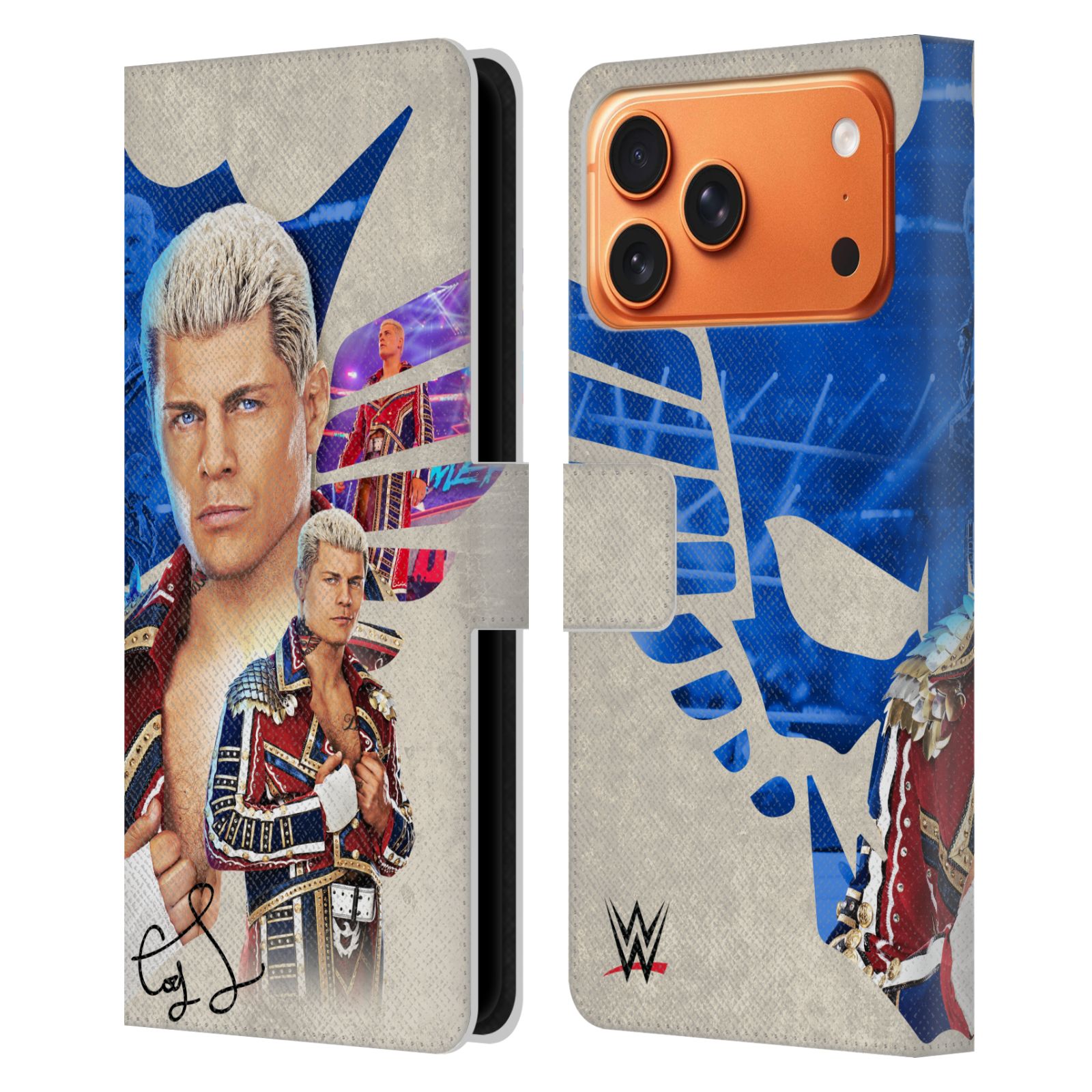 Superstar Graphics Leather Wallet Case for iPhone 17 Pro Max