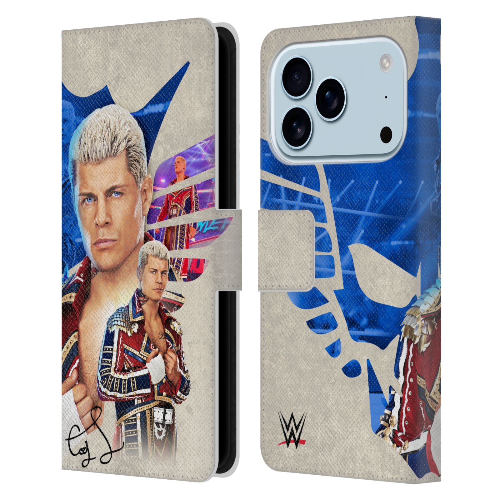 Superstar Graphics Leather Wallet Case for iPhone 17 Pro