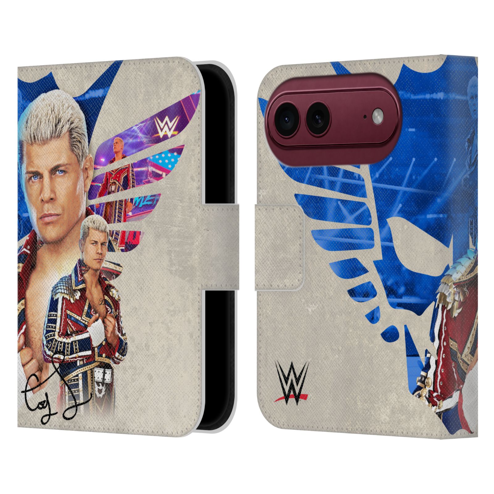 Superstar Graphics Leather Wallet Case for iPhone Duo