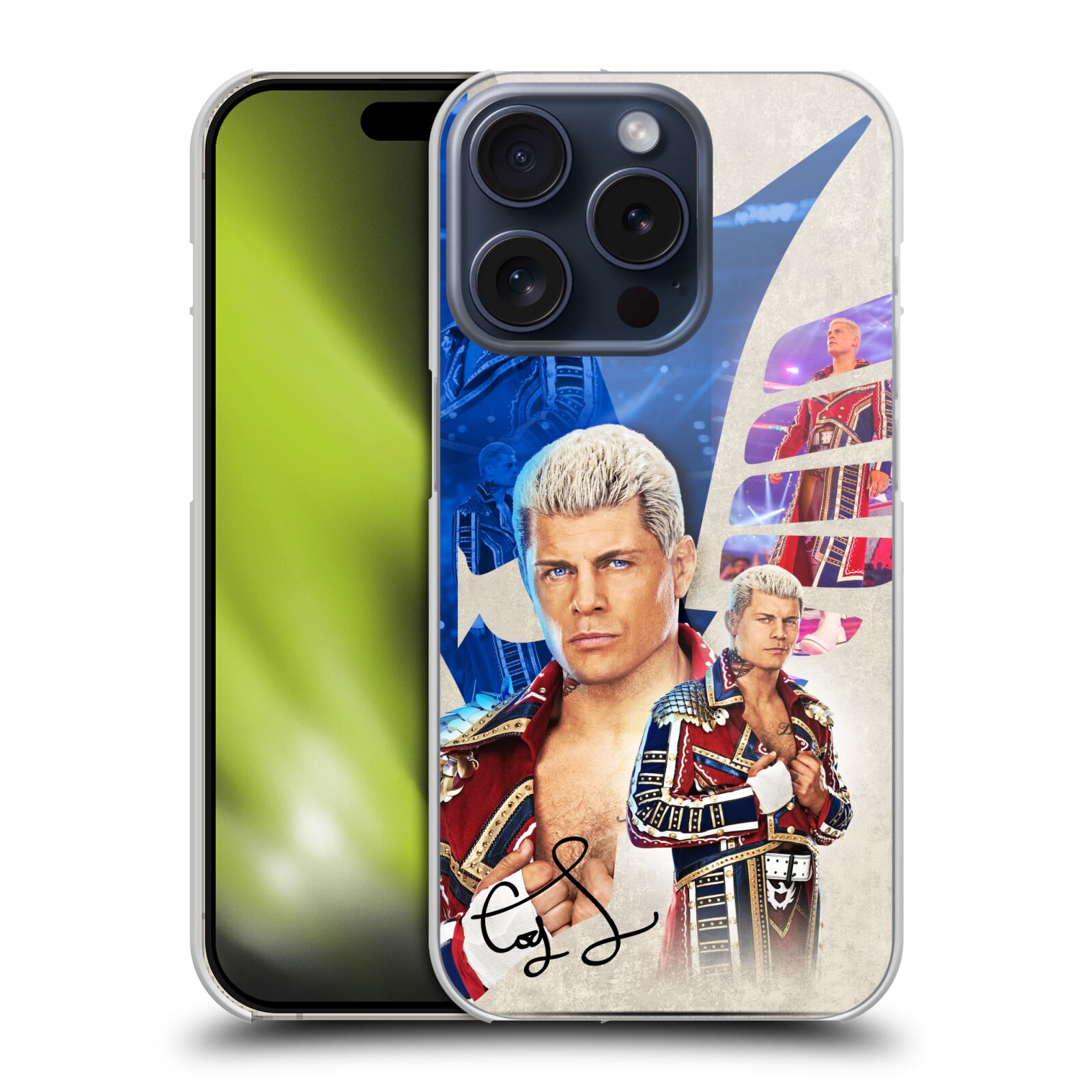OFFICIAL WWE CODY RHODES HARD BACK CASE FOR APPLE iPHONE PHONES - Picture 12 of 12