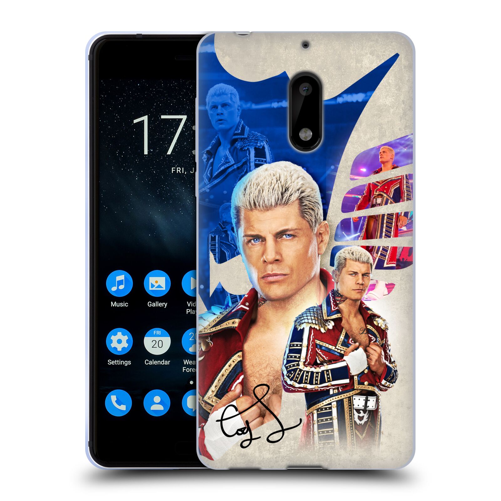 OFFICIAL WWE CODY RHODES SOFT GEL CASE FOR NOKIA PHONES 1 - Picture 12 of 12