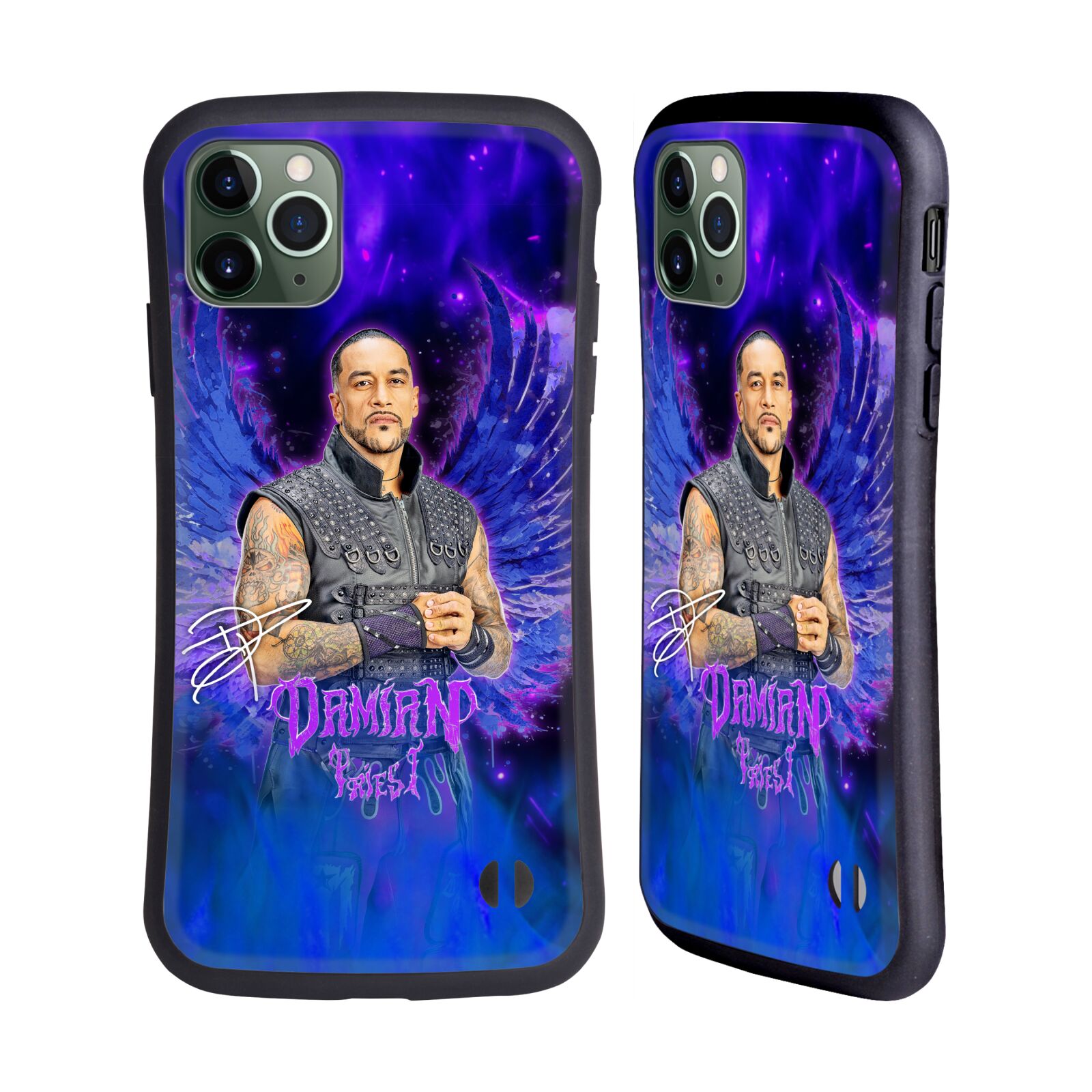 OFFICIAL WWE DAMIAN PRIEST HYBRID CASE FOR APPLE iPHONES PHONES - Picture 8 of 9