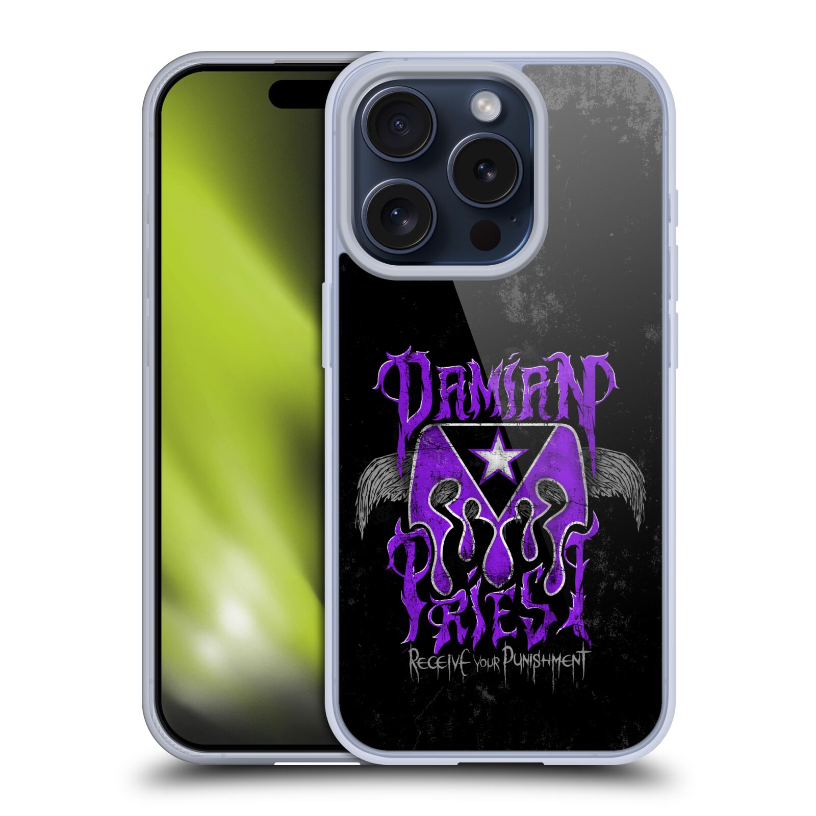 OFFICIAL WWE DAMIAN PRIEST SOFT GEL CASE FOR APPLE iPHONE PHONES - Picture 9 of 9