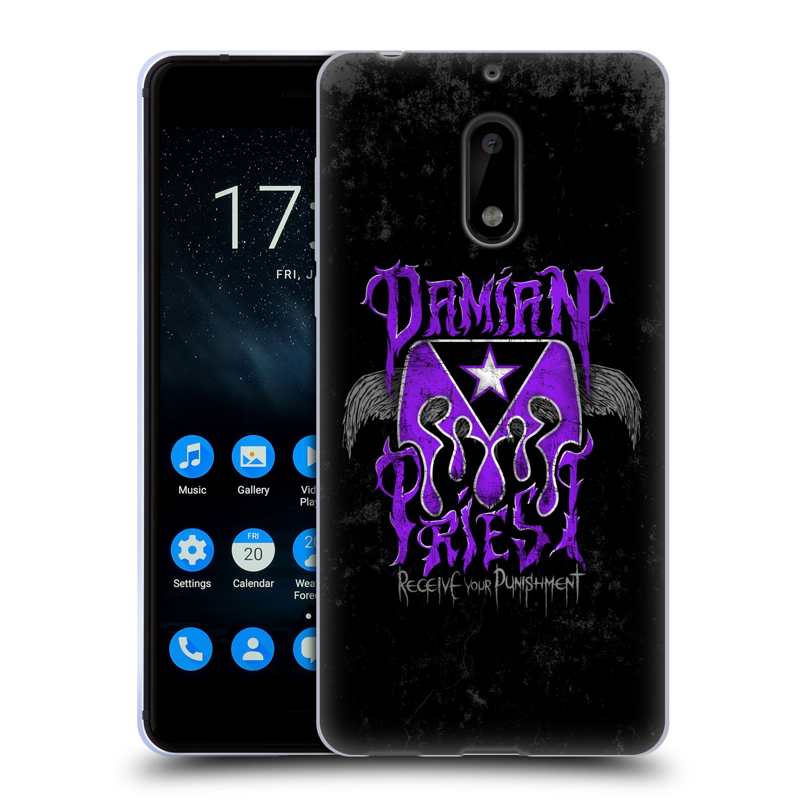 OFFICIAL WWE DAMIAN PRIEST SOFT GEL CASE FOR NOKIA PHONES 1 - Picture 9 of 9