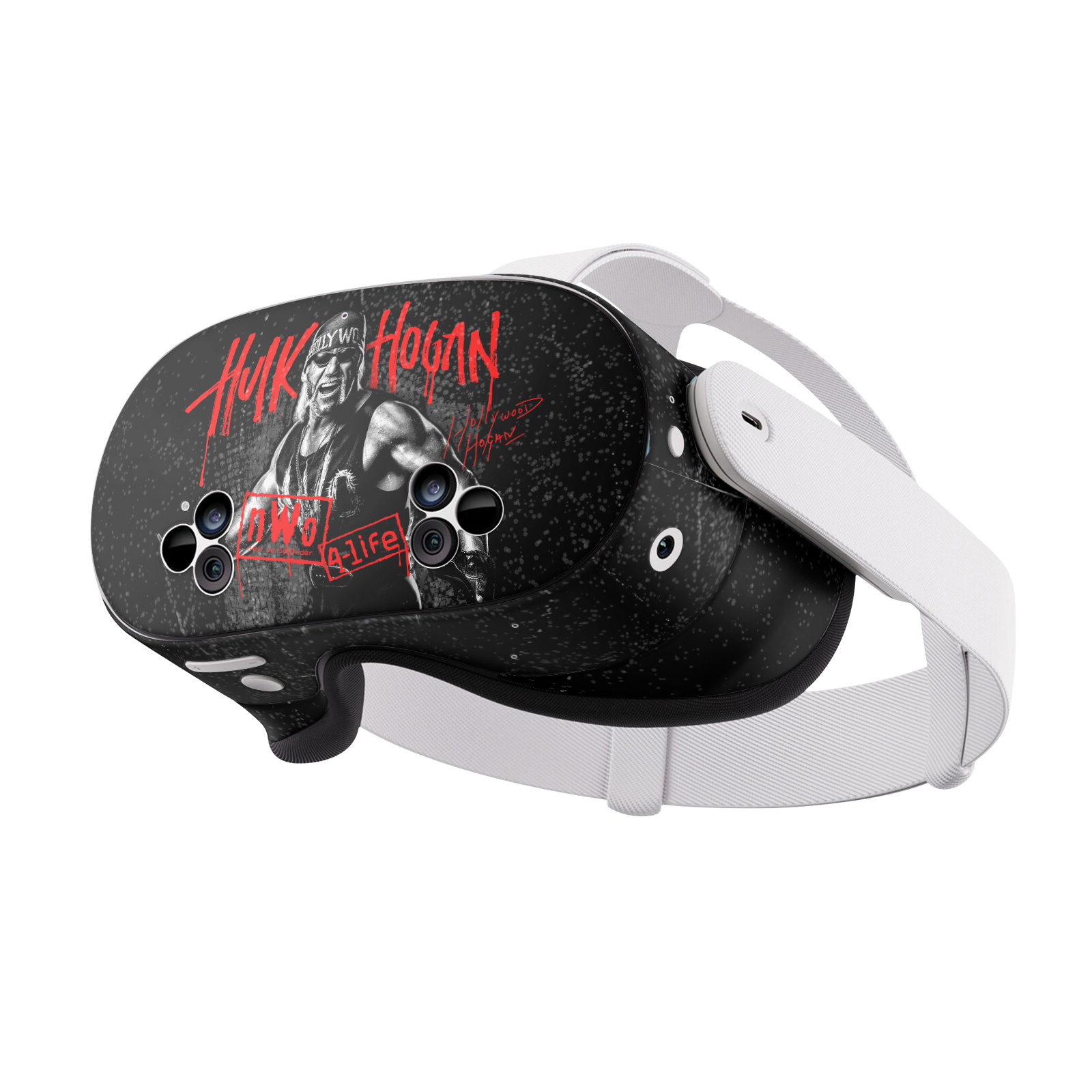 OFFICIAL WWE HULK HOGAN VINYL STICKER SKIN DECAL FOR META QUEST 3S