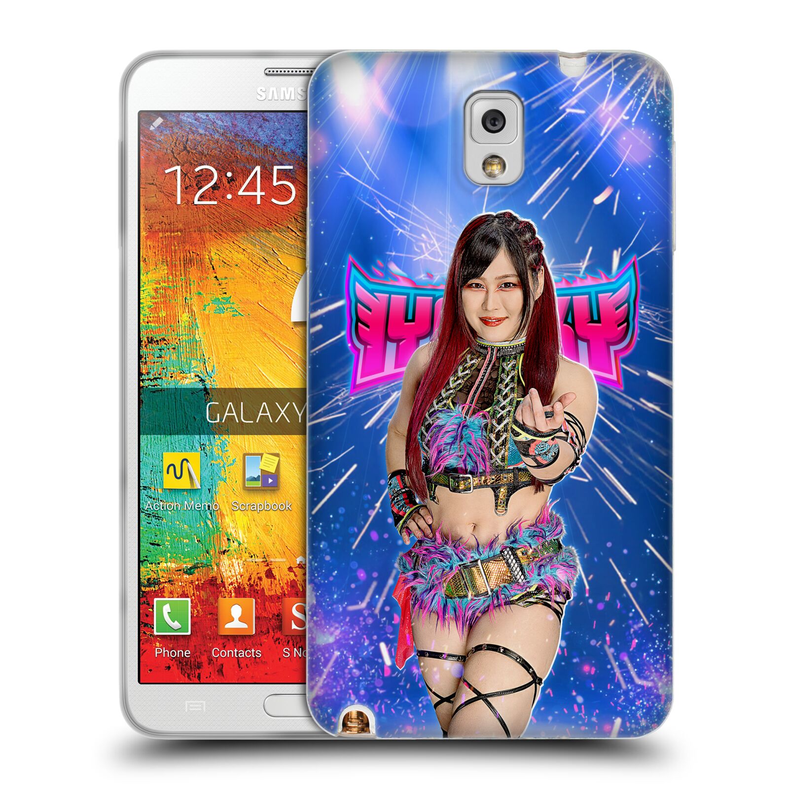 OFFICIAL WWE IYO SKY SOFT GEL CASE FOR SAMSUNG PHONES 2 - Picture 9 of 9