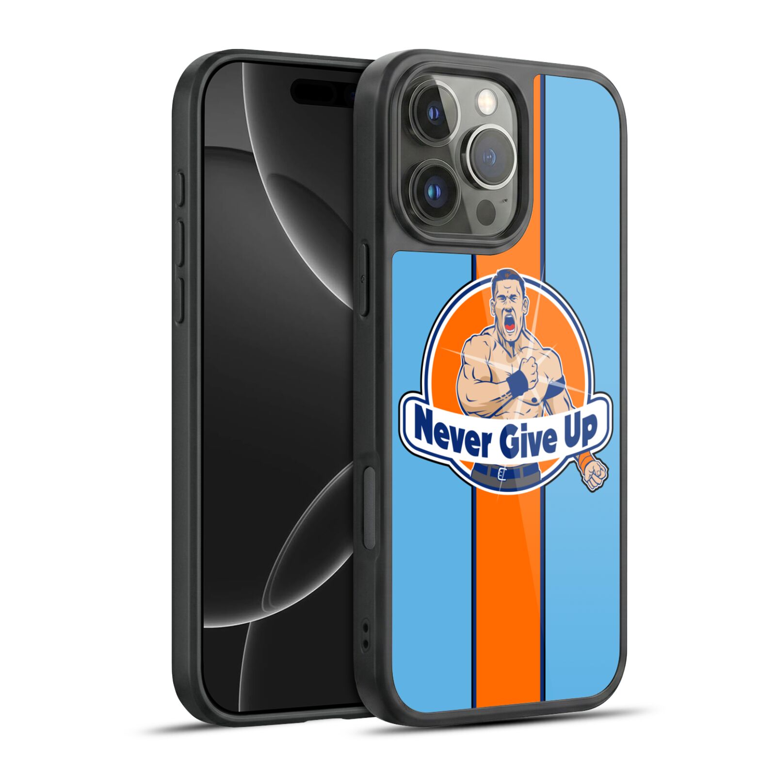 Never Give Up Hard MagSafe Case for iPhone 16 Pro Max