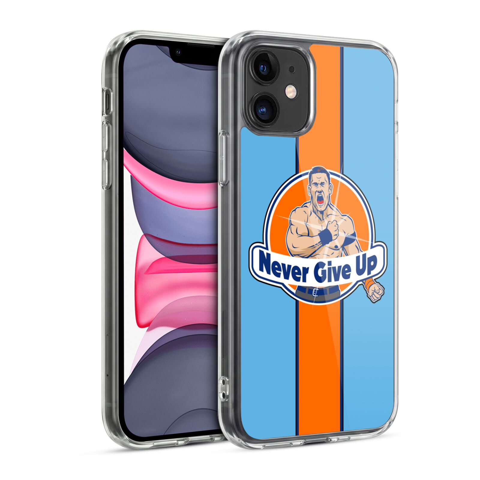 Never Give Up Hybrid MagSafe Case for iPhone 11