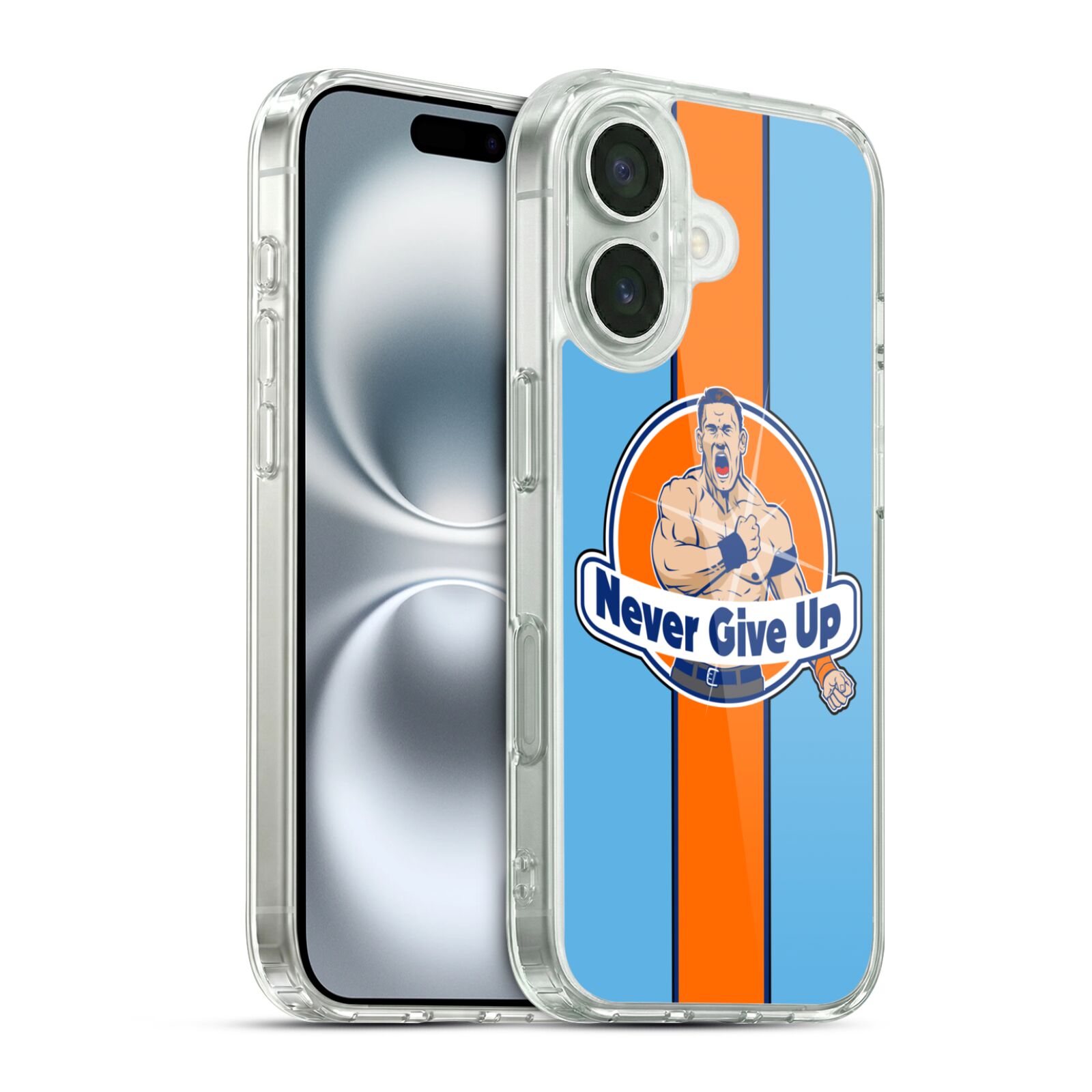 Never Give Up Hybrid MagSafe Case for iPhone 16