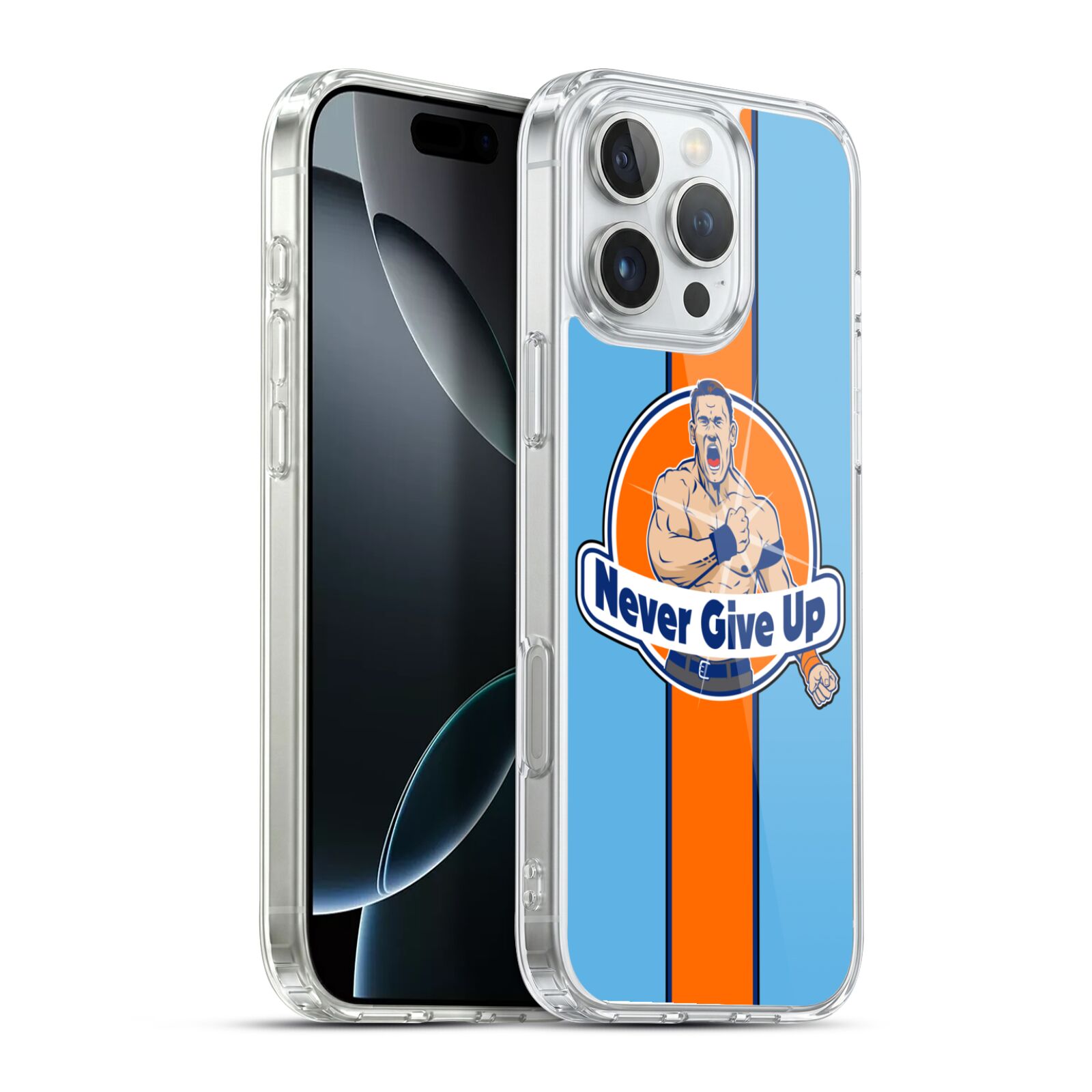Never Give Up Hybrid MagSafe Case for iPhone 16 Pro Max