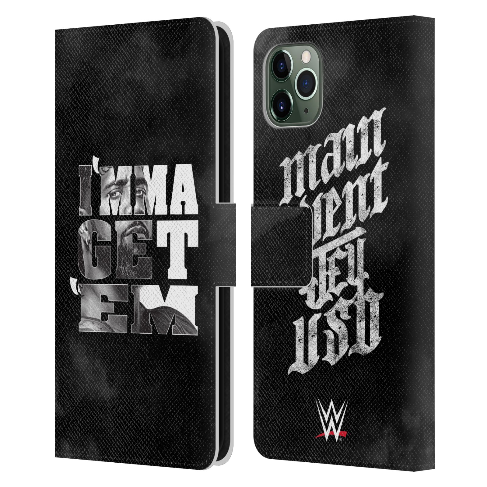 OFFICIAL WWE JEY USO LEATHER BOOK WALLET CASE COVER FOR APPLE iPHONE PHONES - Picture 7 of 9
