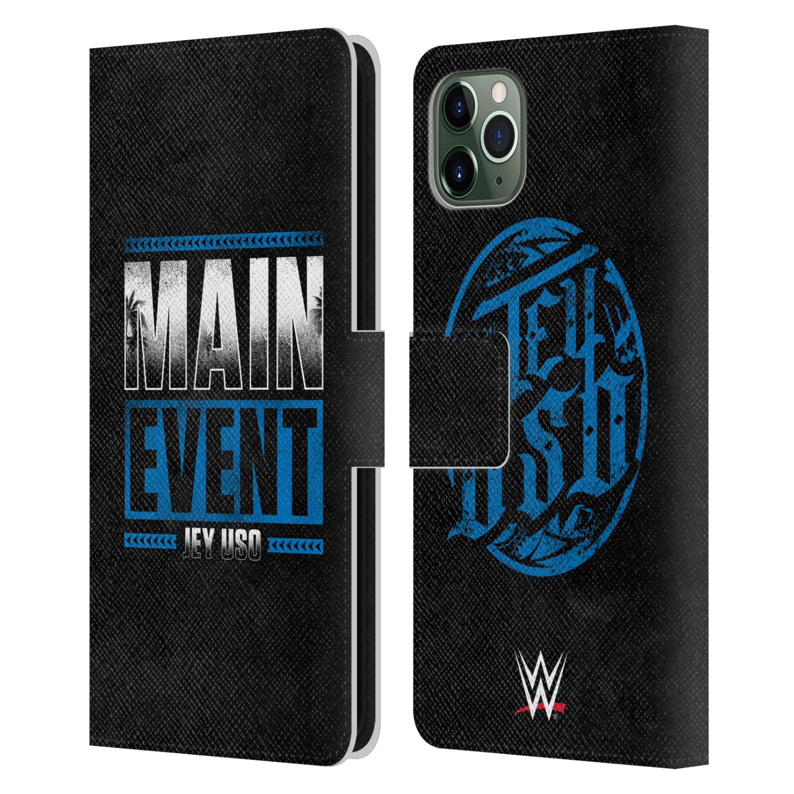 OFFICIAL WWE JEY USO LEATHER BOOK WALLET CASE COVER FOR APPLE iPHONE PHONES - Picture 8 of 9
