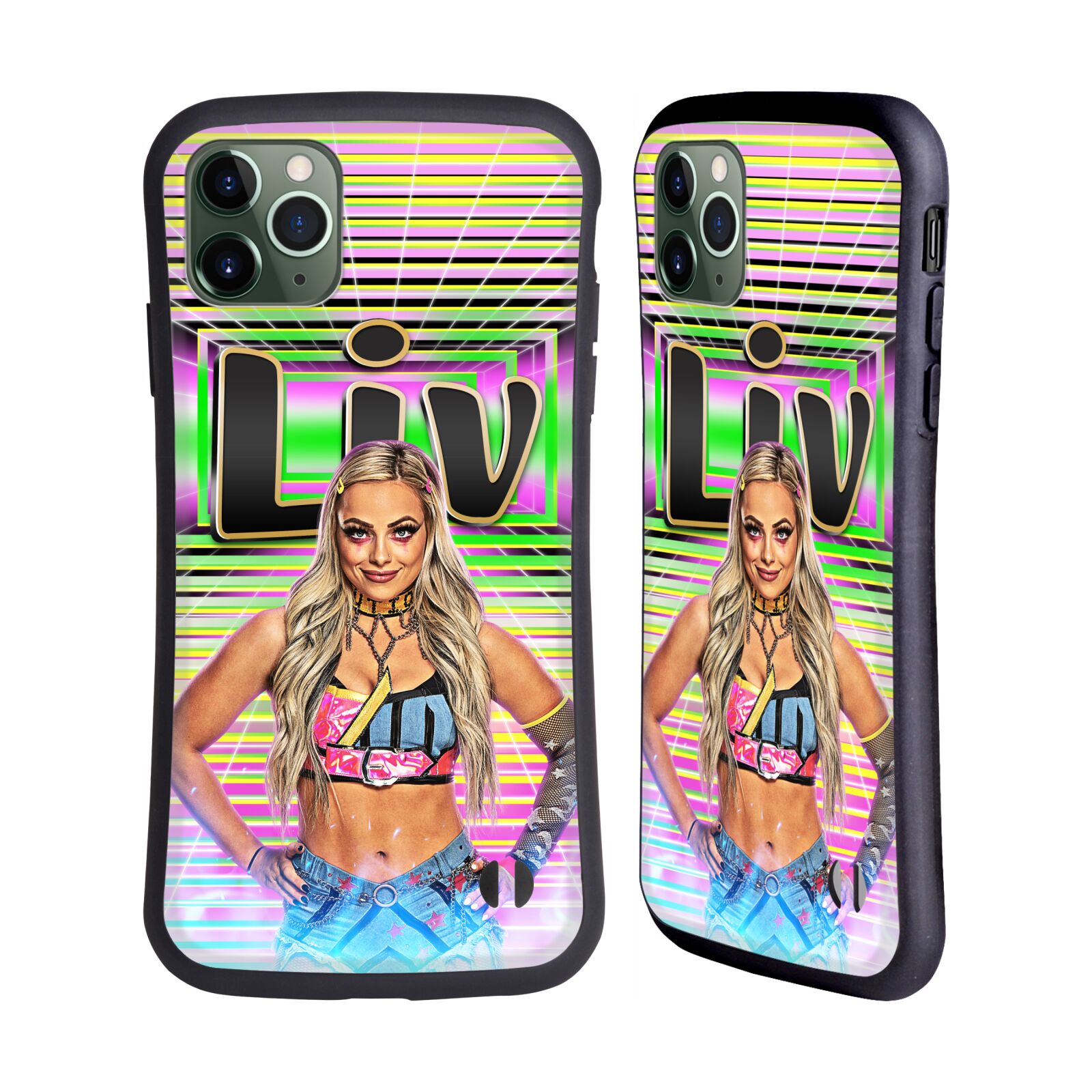 OFFICIAL WWE LIV MORGAN HYBRID CASE FOR APPLE iPHONES PHONES - Picture 9 of 10