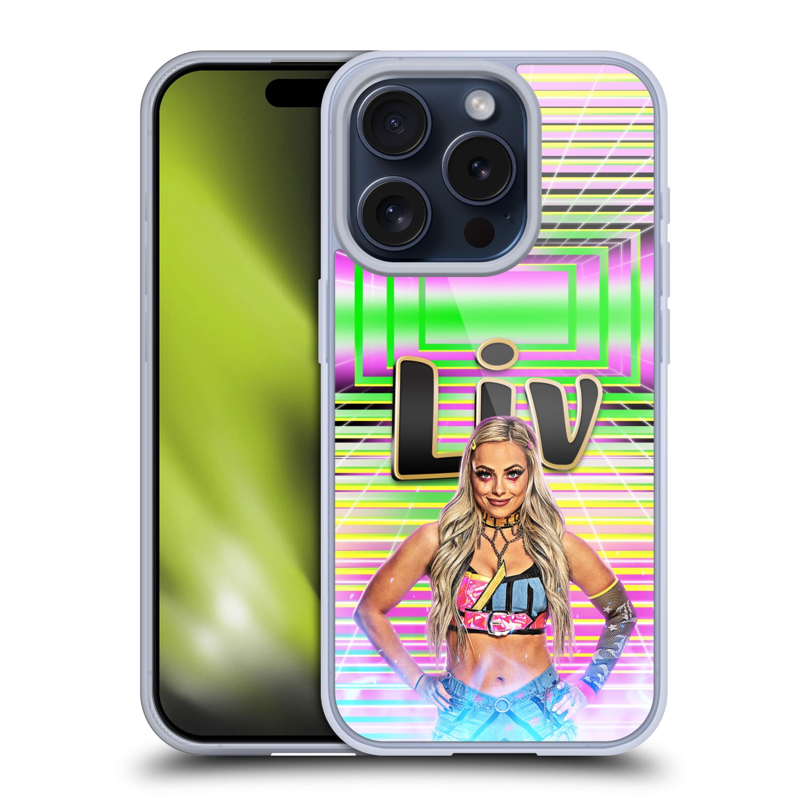 OFFIZIELLE WWE LIV MORGAN WEICHE GEL HÜLLE FÜR APPLE iPhone HANDYS - Bild 9 von 10