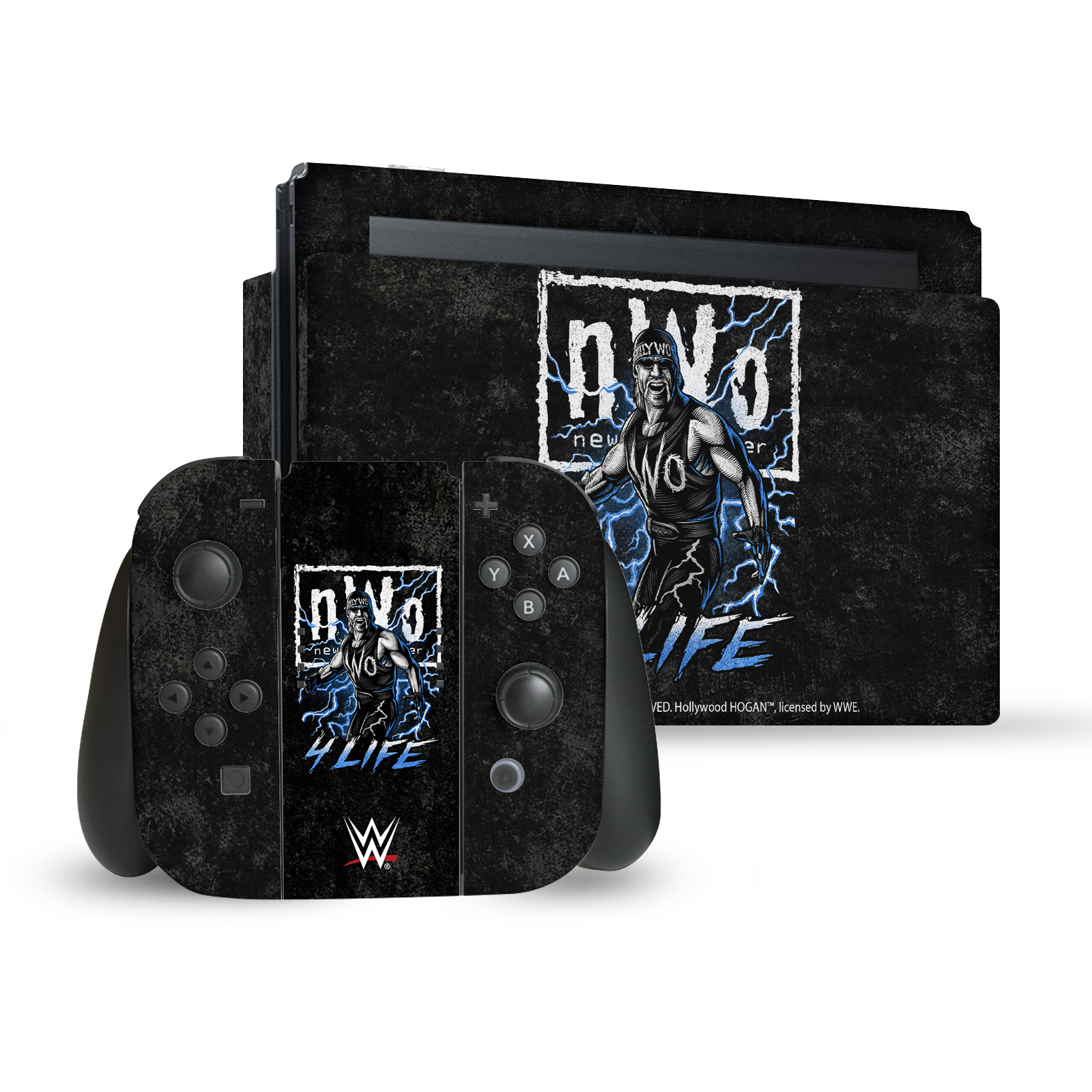 Hulk Hogan Gaming Skin for Switch Console, Dock & Joy-Con Bundle