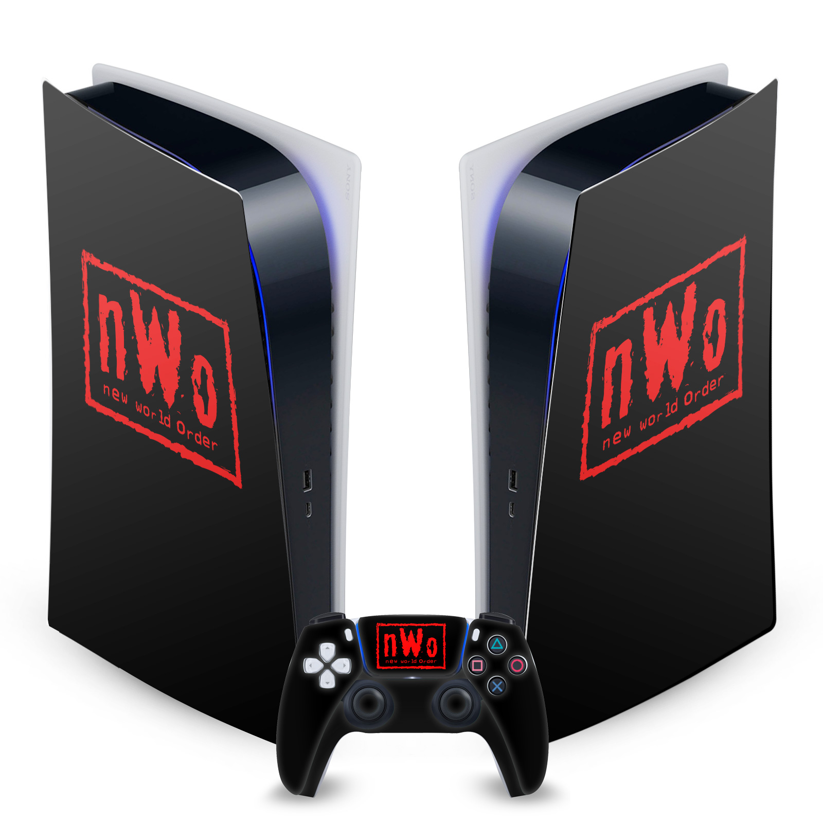 Logo Gaming Skin for PS5 Digital Console + Controller