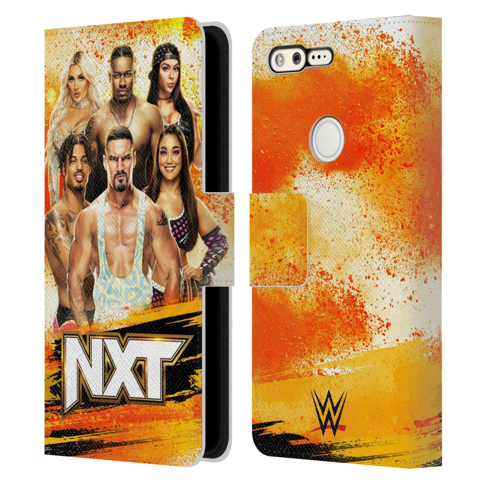 OFFICIAL WWE PAY-PER-VIEW SUPERSTARS LEATHER BOOK CASE FOR GOOGLE PHONES