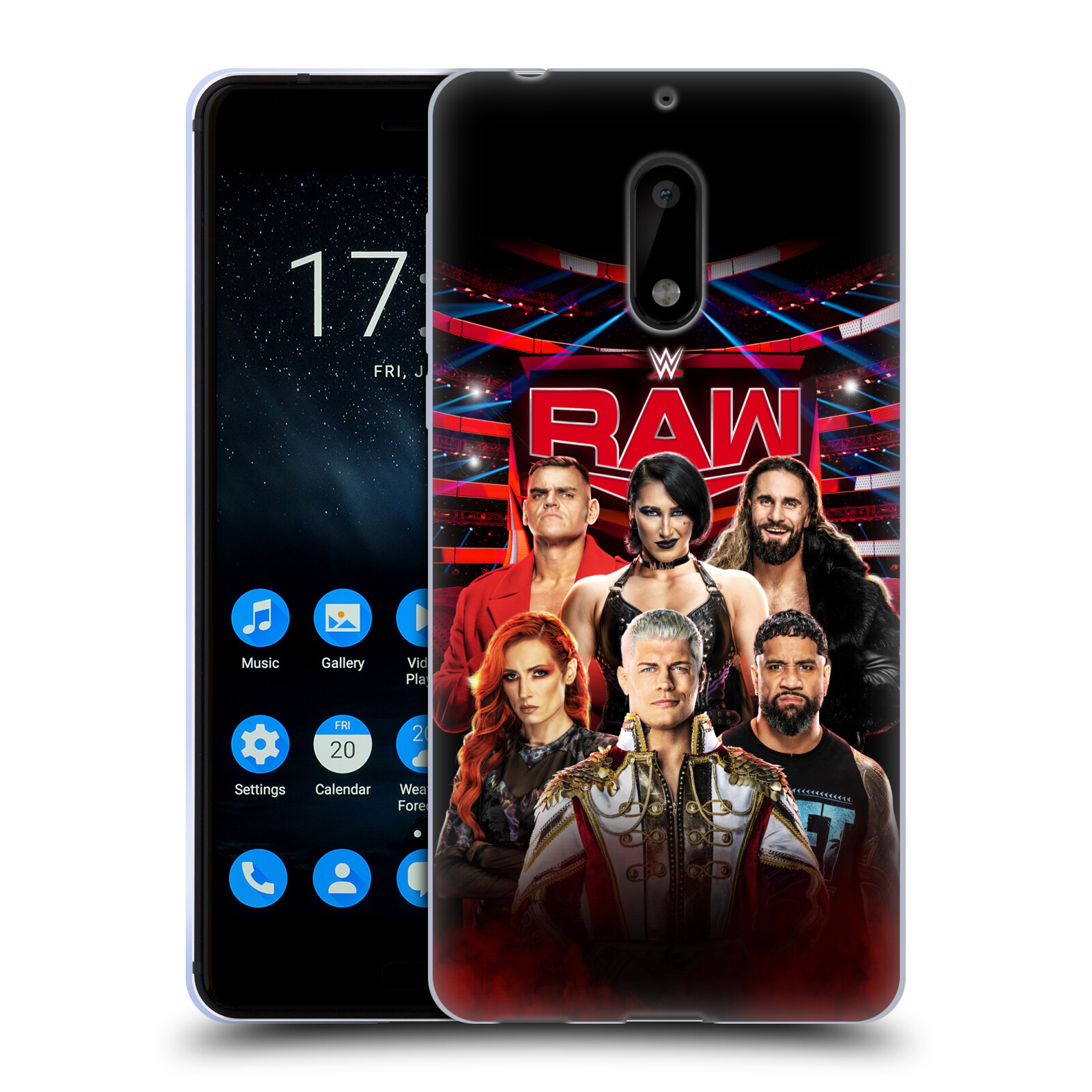 OFFICIAL WWE PAY-PER-VIEW SUPERSTARS GEL CASE FOR NOKIA PHONES 1 - Picture 9 of 10