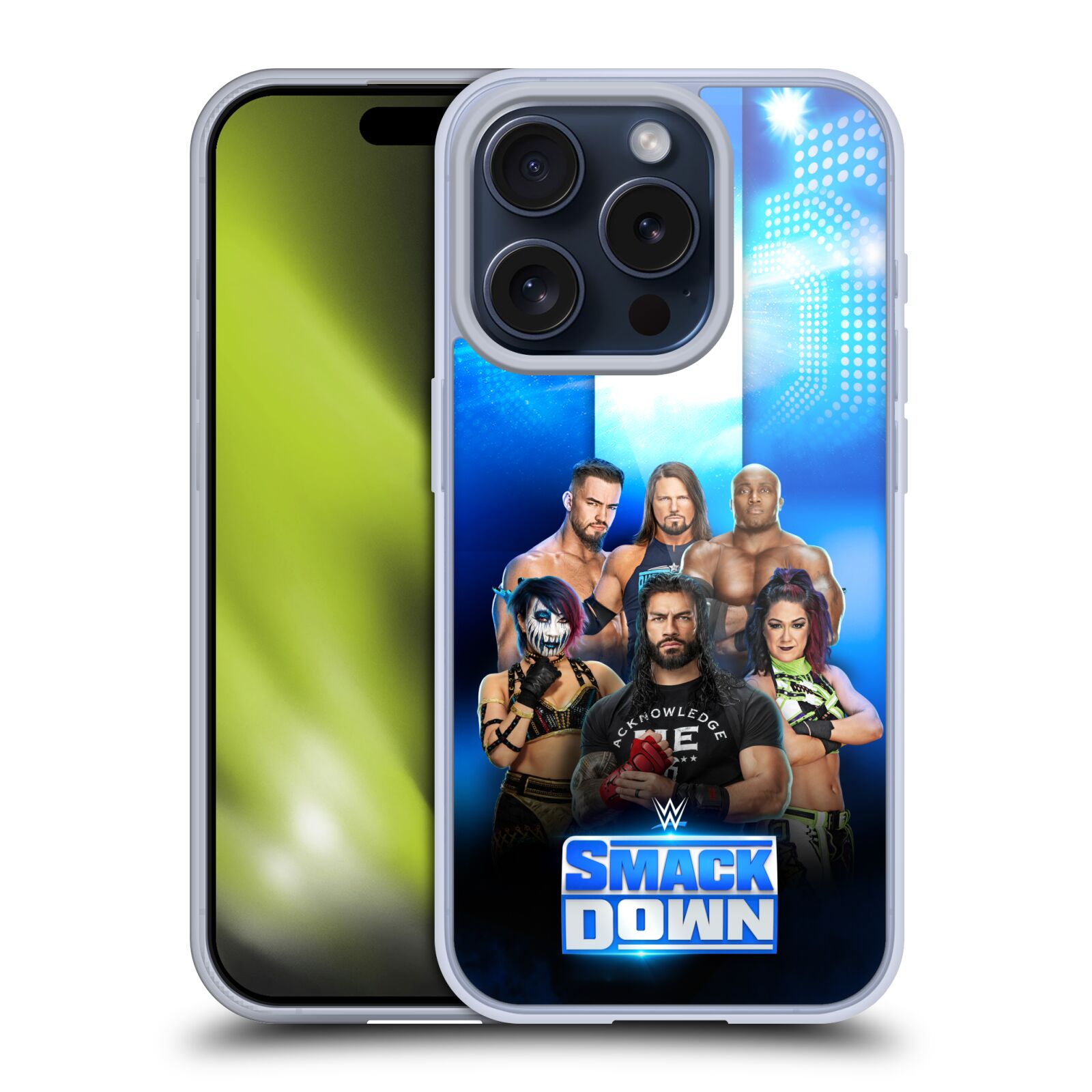OFFICIAL WWE PAY-PER-VIEW SUPERSTARS GEL CASE FOR APPLE iPHONE PHONES