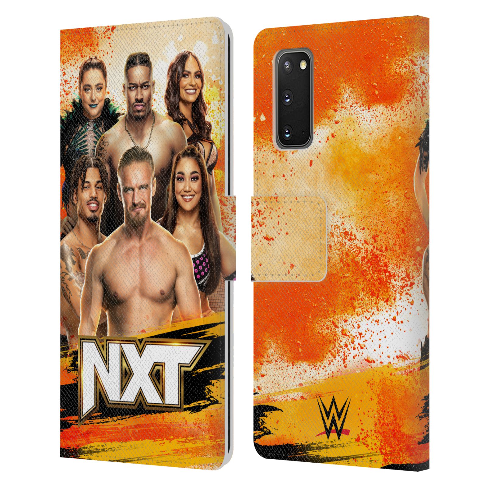 OFFICIAL WWE PAY-PER-VIEW SUPERSTARS 2024 LEATHER BOOK CASE FOR SAMSUNG PHONES 1