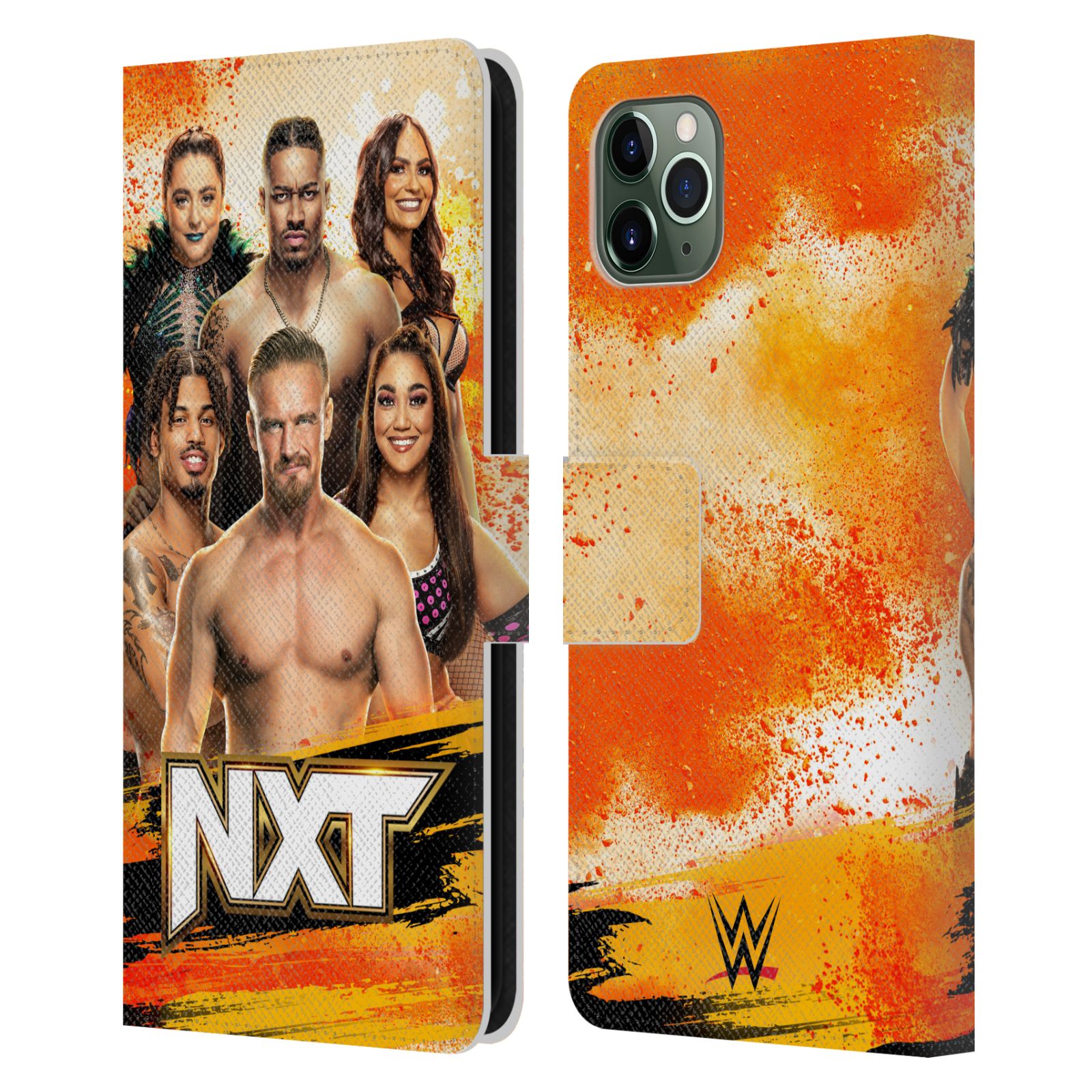 WWE PAY-PER-VIEW SUPERSTARS 2024 LEATHER BOOK CASE FOR APPLE iPHONE PHONES