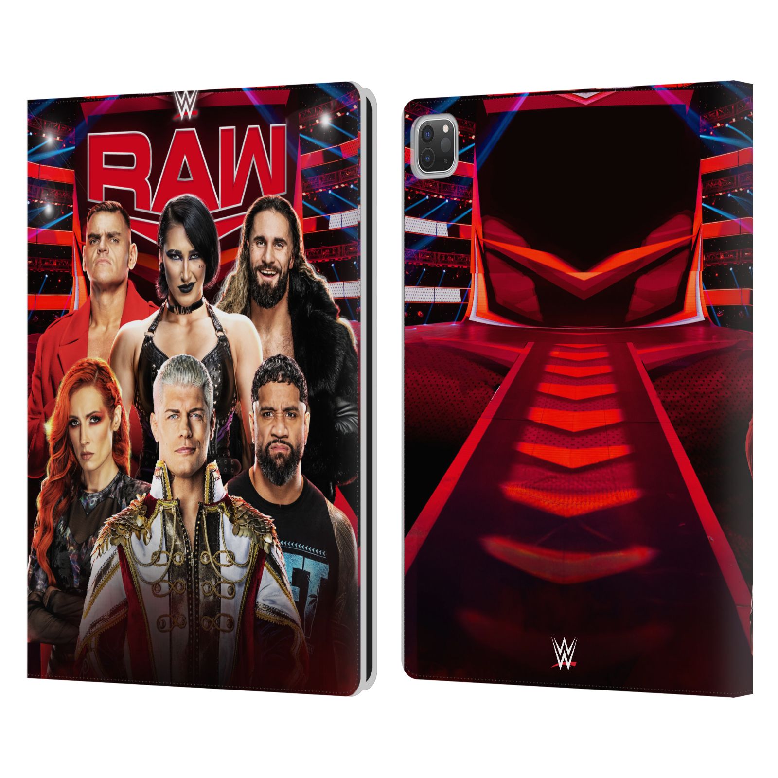 OFFICIAL WWE PAY-PER-VIEW SUPERSTARS 2024 LEATHER BOOK CASE FOR APPLE iPAD