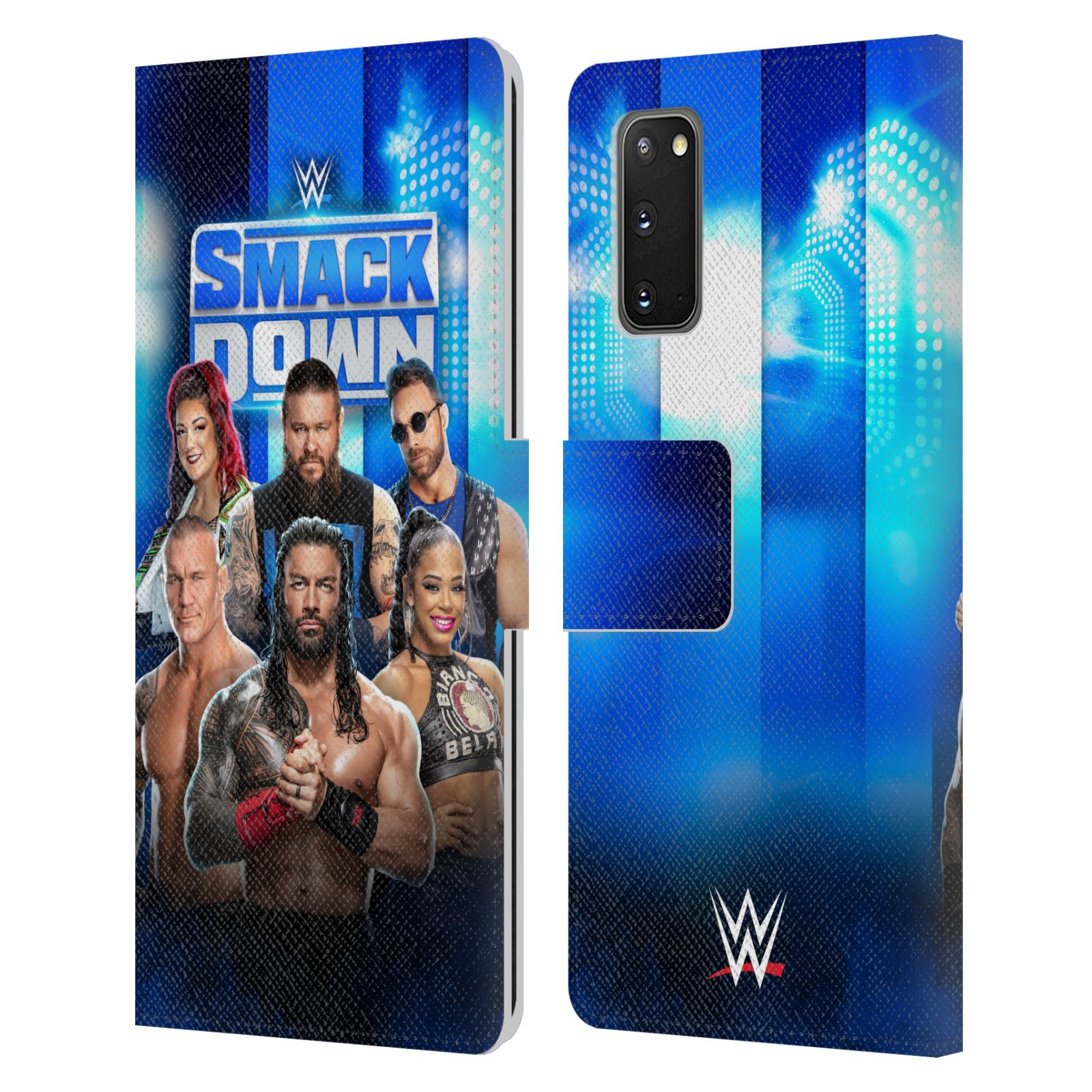 OFFICIAL WWE PAY-PER-VIEW SUPERSTARS 2024 LEATHER BOOK CASE FOR SAMSUNG PHONES 1