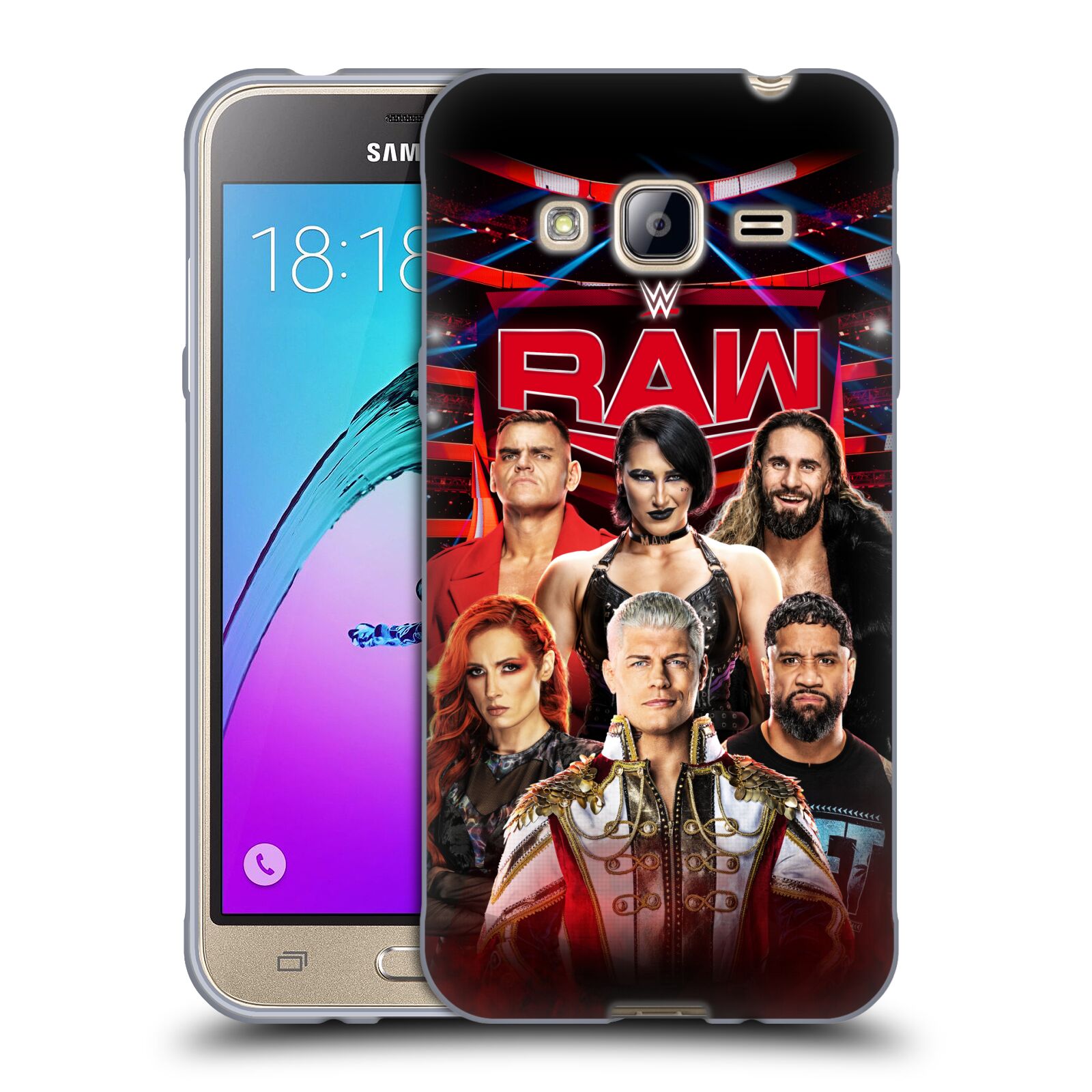 OFFICIAL WWE PAY-PER-VIEW SUPERSTARS 2024 SOFT GEL CASE FOR SAMSUNG PHONES 3