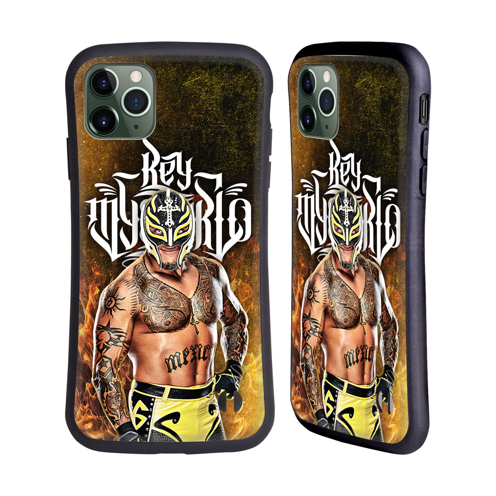 OFFICIAL WWE REY MYSTERIO HYBRID CASE FOR APPLE iPHONES PHONES - Picture 9 of 10