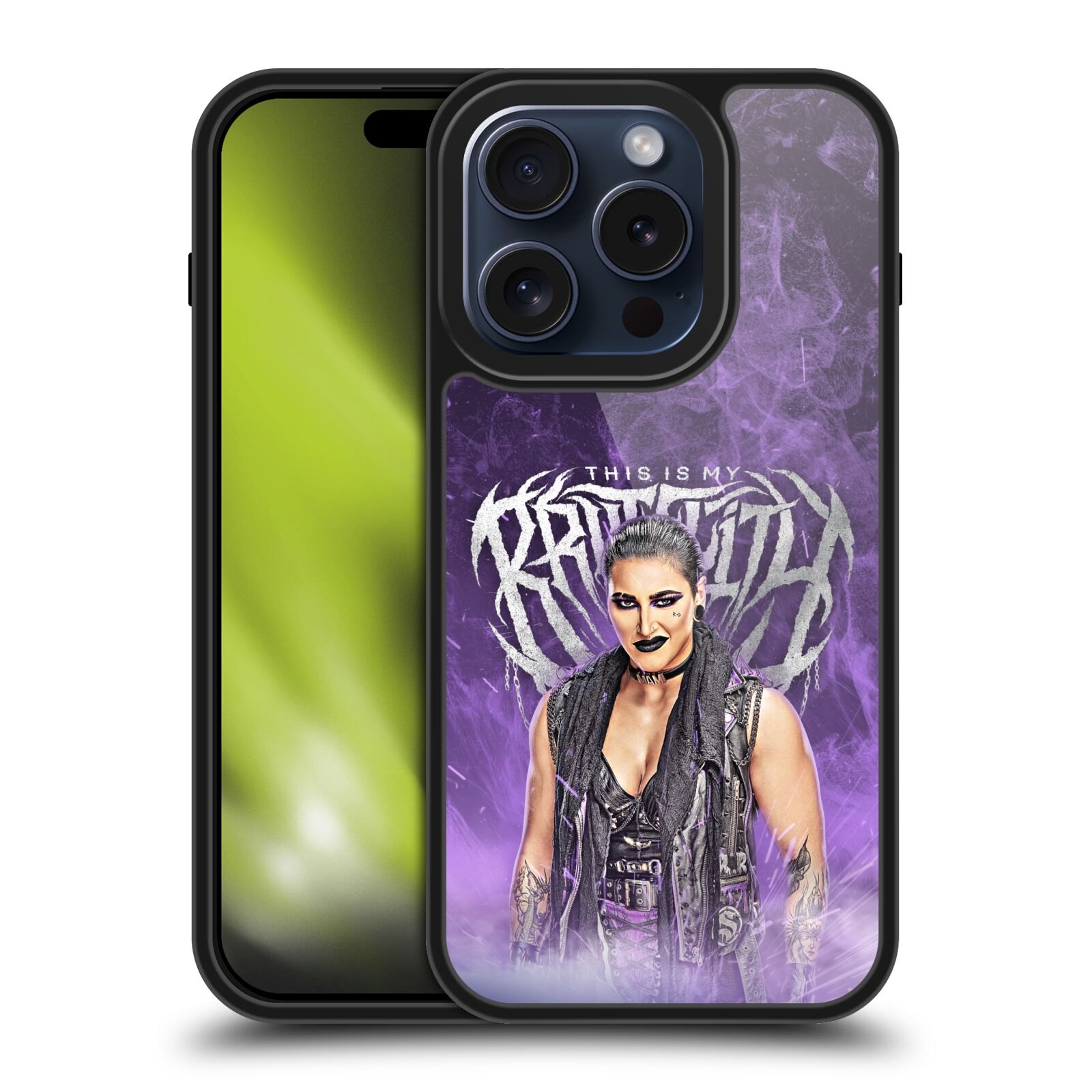 OFFICIAL WWE RHEA RIPLEY GEL ARMOUR CASE FOR APPLE iPHONE PHONES - Bild 10 von 10