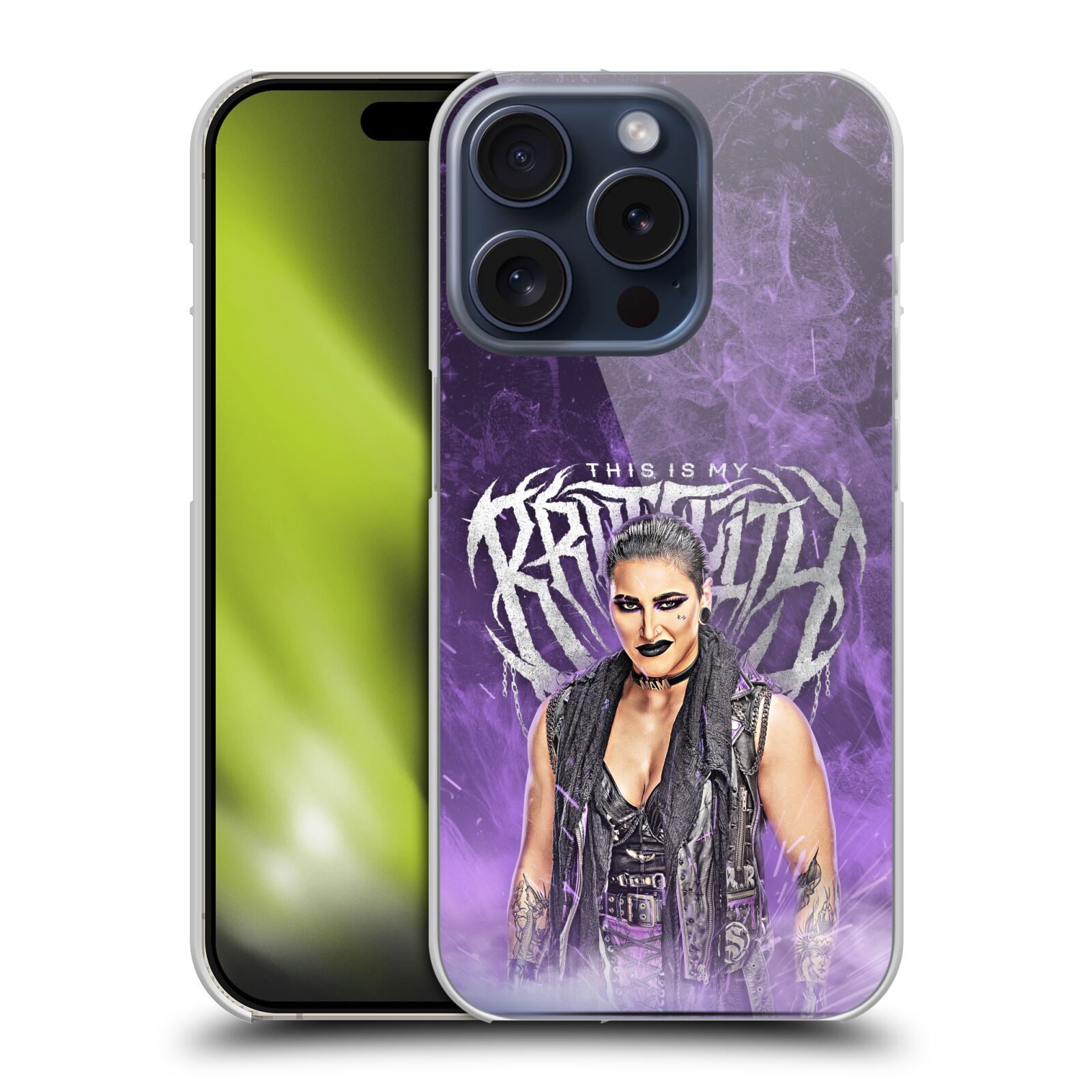 OFFICIAL WWE RHEA RIPLEY HARD BACK CASE FOR APPLE iPHONE PHONES