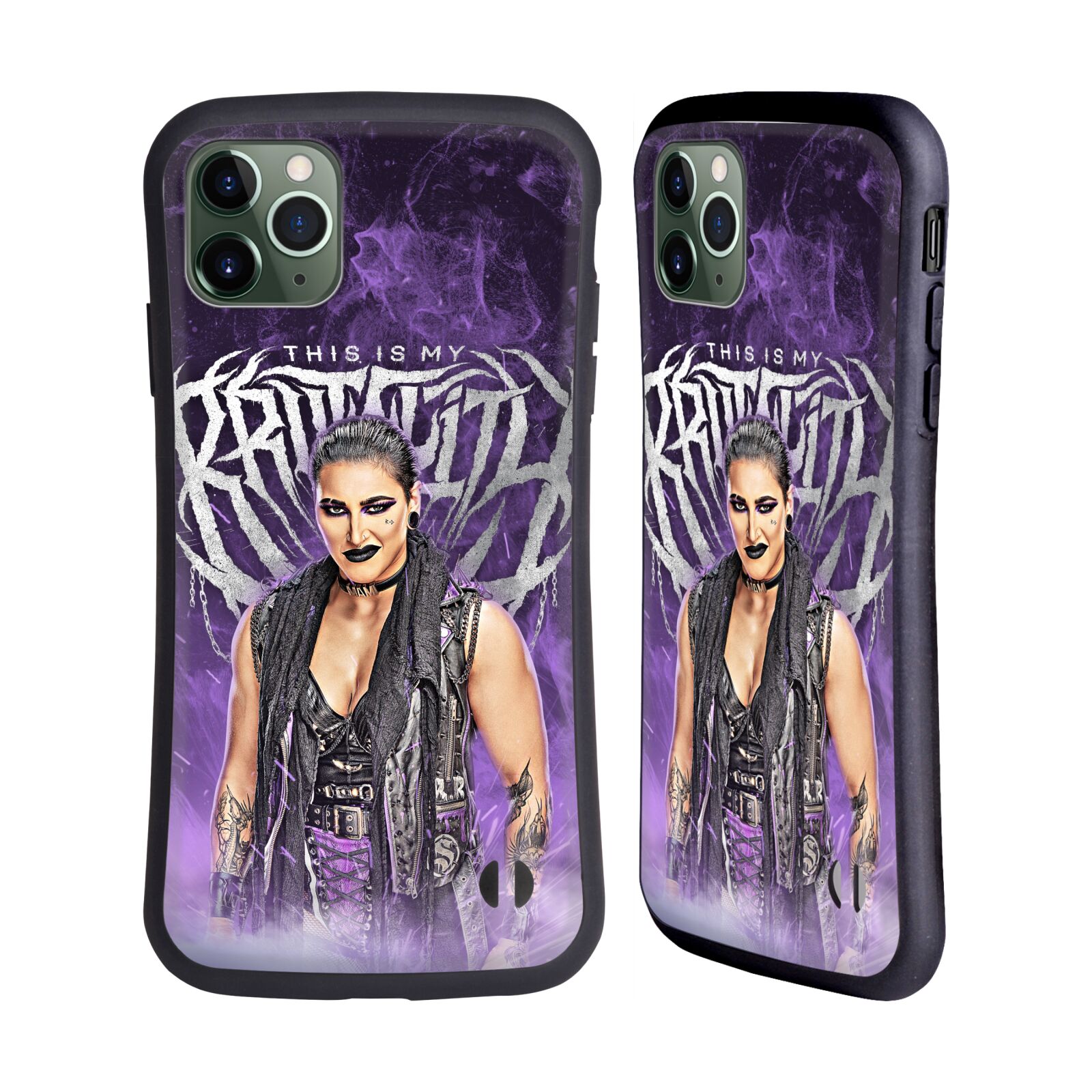 FUNDA HÍBRIDA OFICIAL WWE RHEA RIPLEY PARA TELÉFONOS iTELÉFONOS DE APPLE - Imagen 10 de 10
