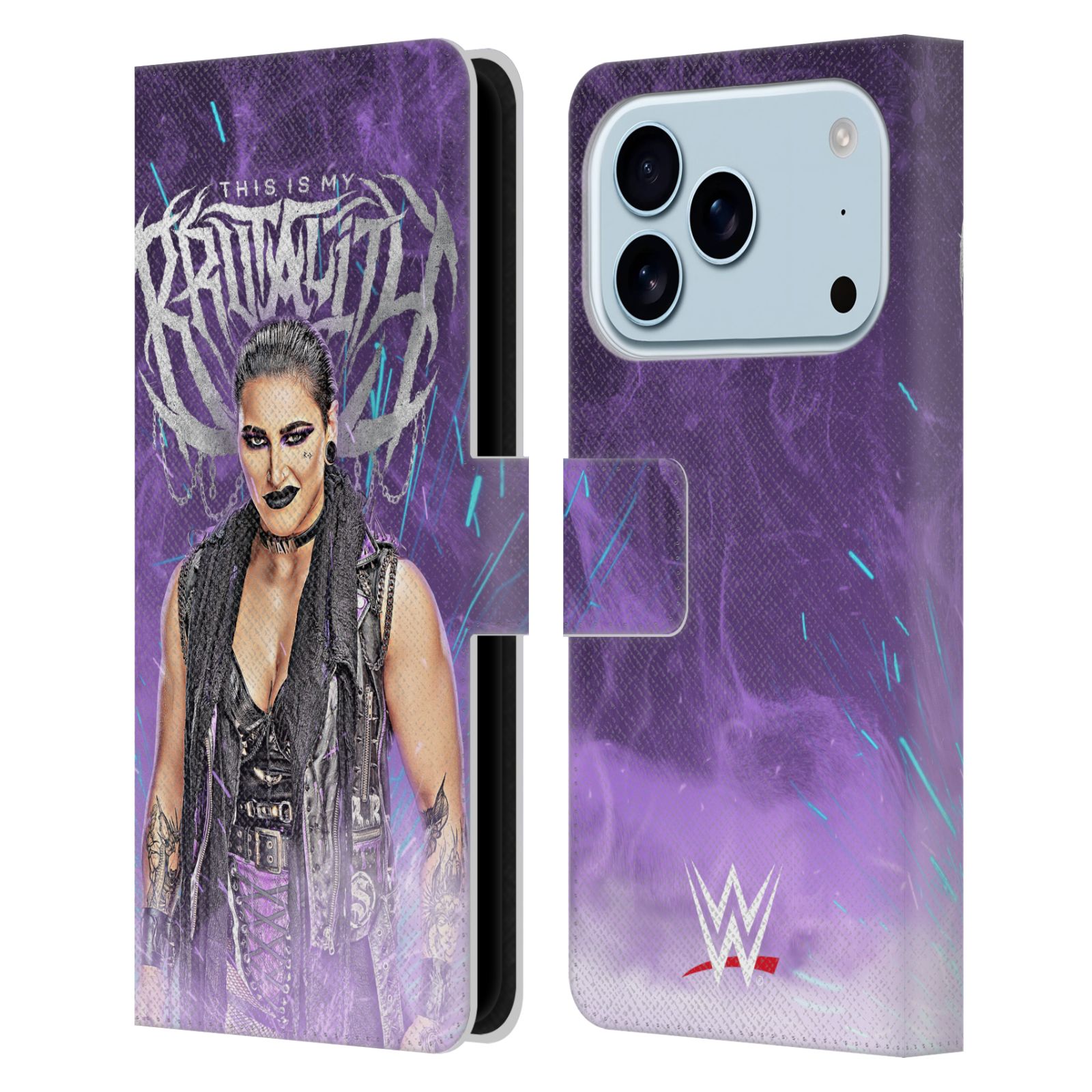 This Is My Brutality Leather Wallet Case for iPhone 17 Pro