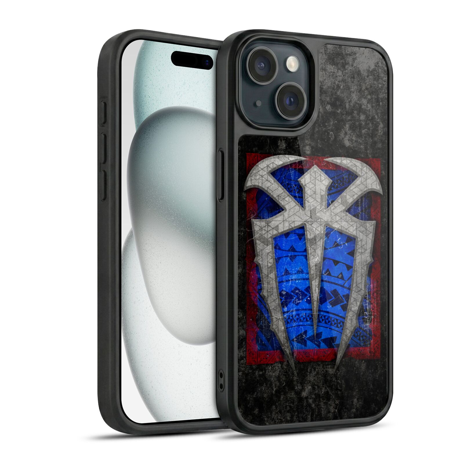 Distressed Logo Hard MagSafe Case for iPhone 15