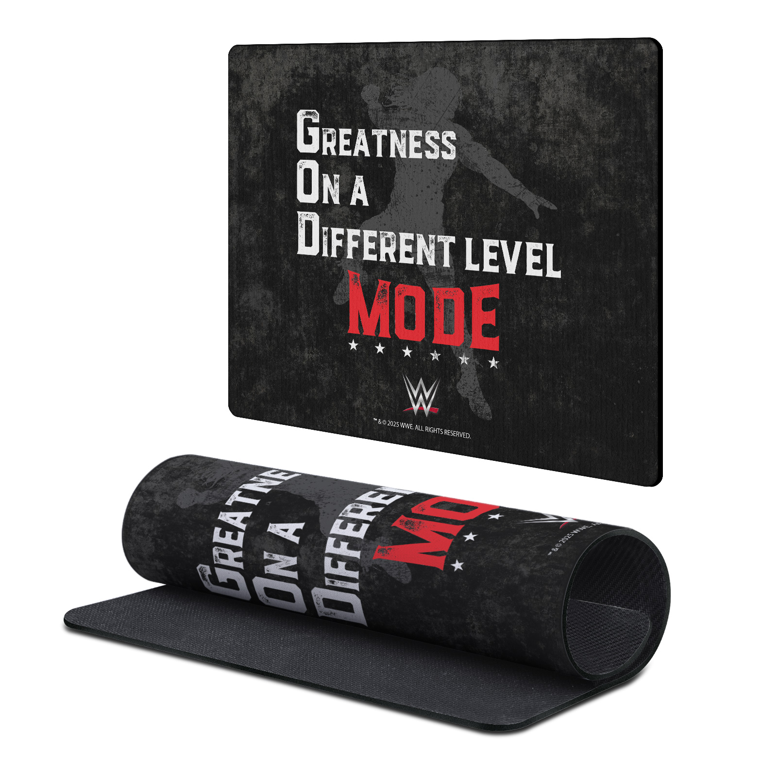 Distressed Logo Mouse Mat for 25 × 30 cm