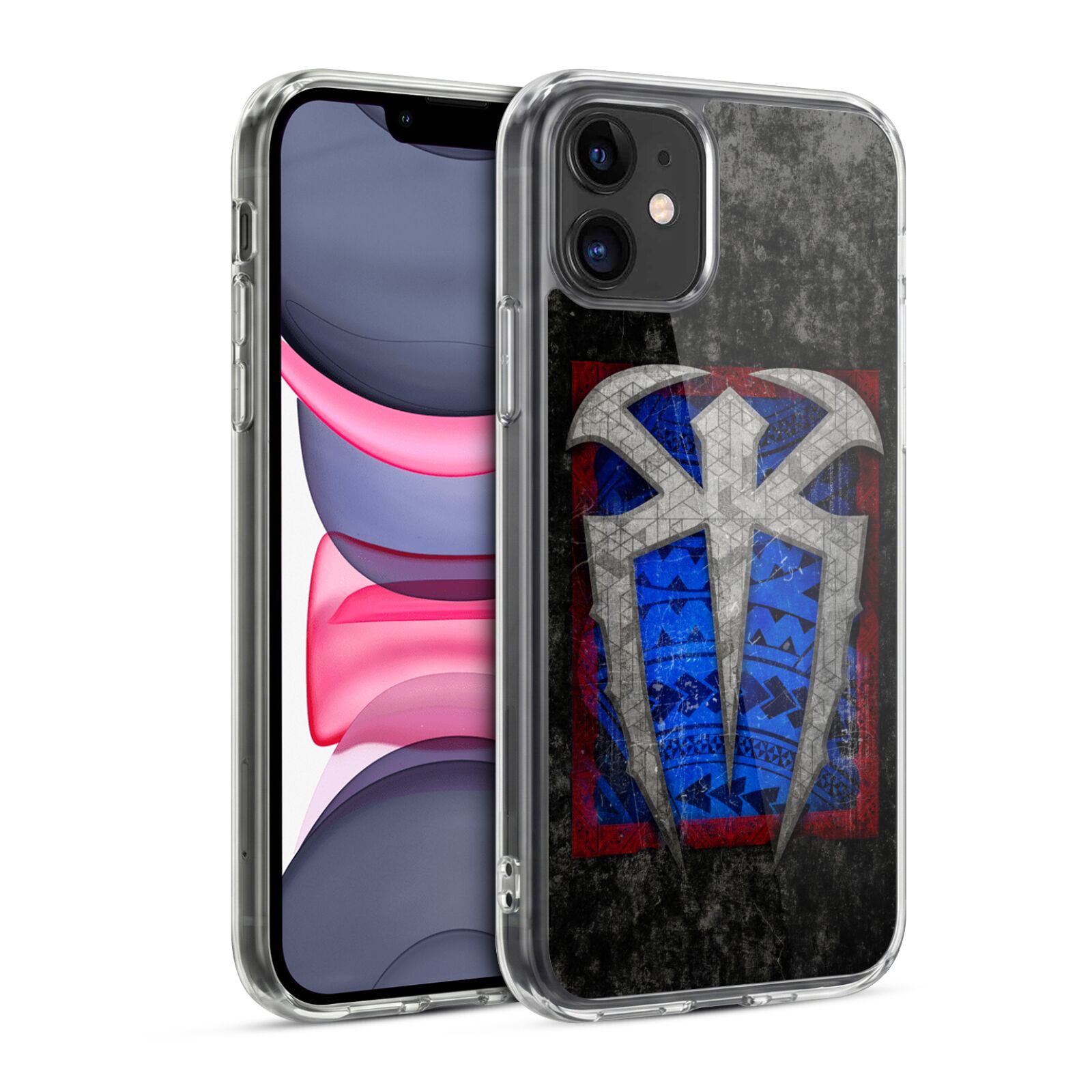 Distressed Logo Hybrid MagSafe Case for iPhone 11
