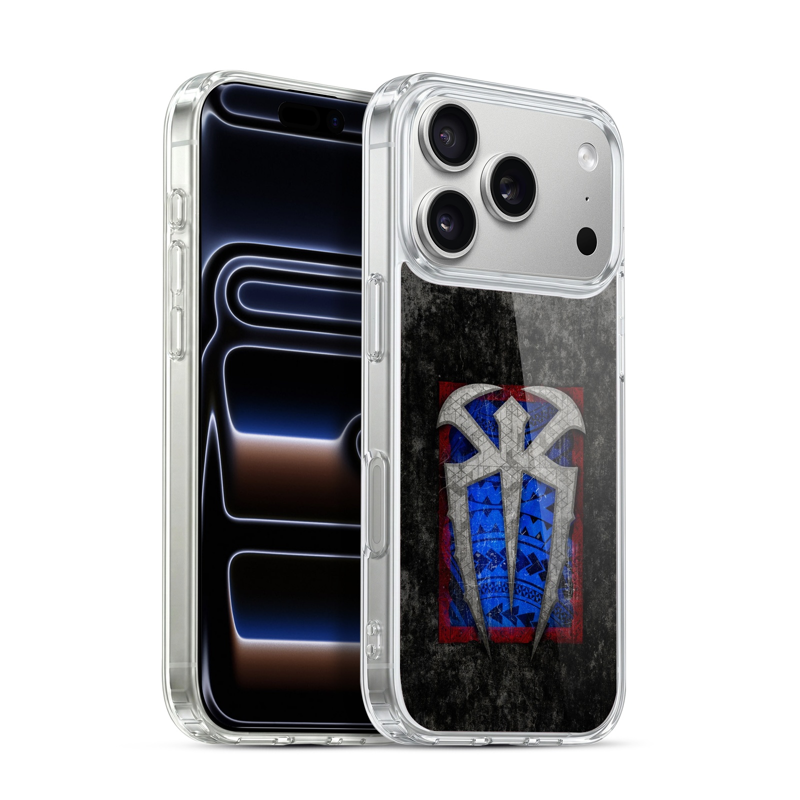 Distressed Logo Hybrid MagSafe Case for iPhone 17 Pro