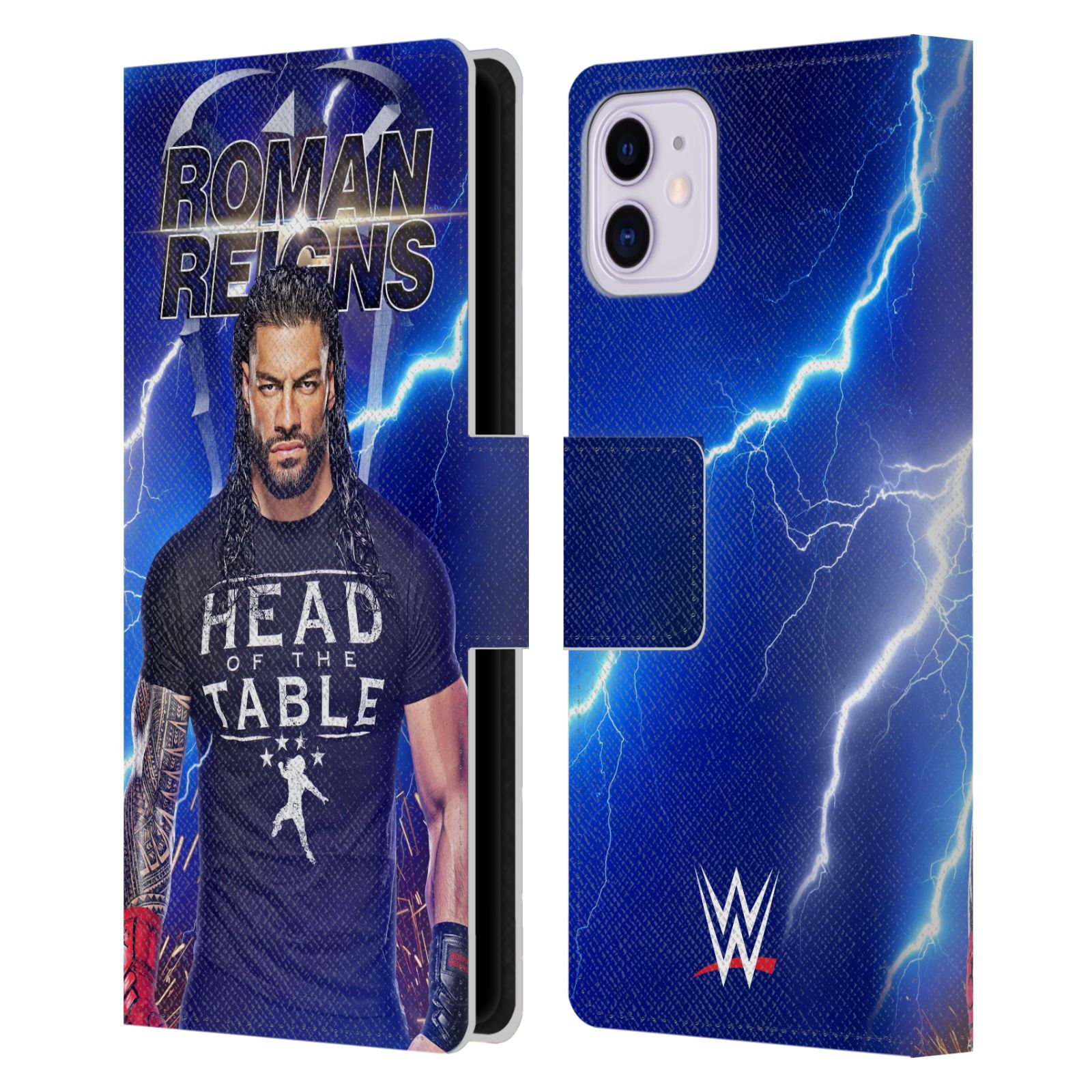 Lightning Leather Wallet Case for iPhone 11