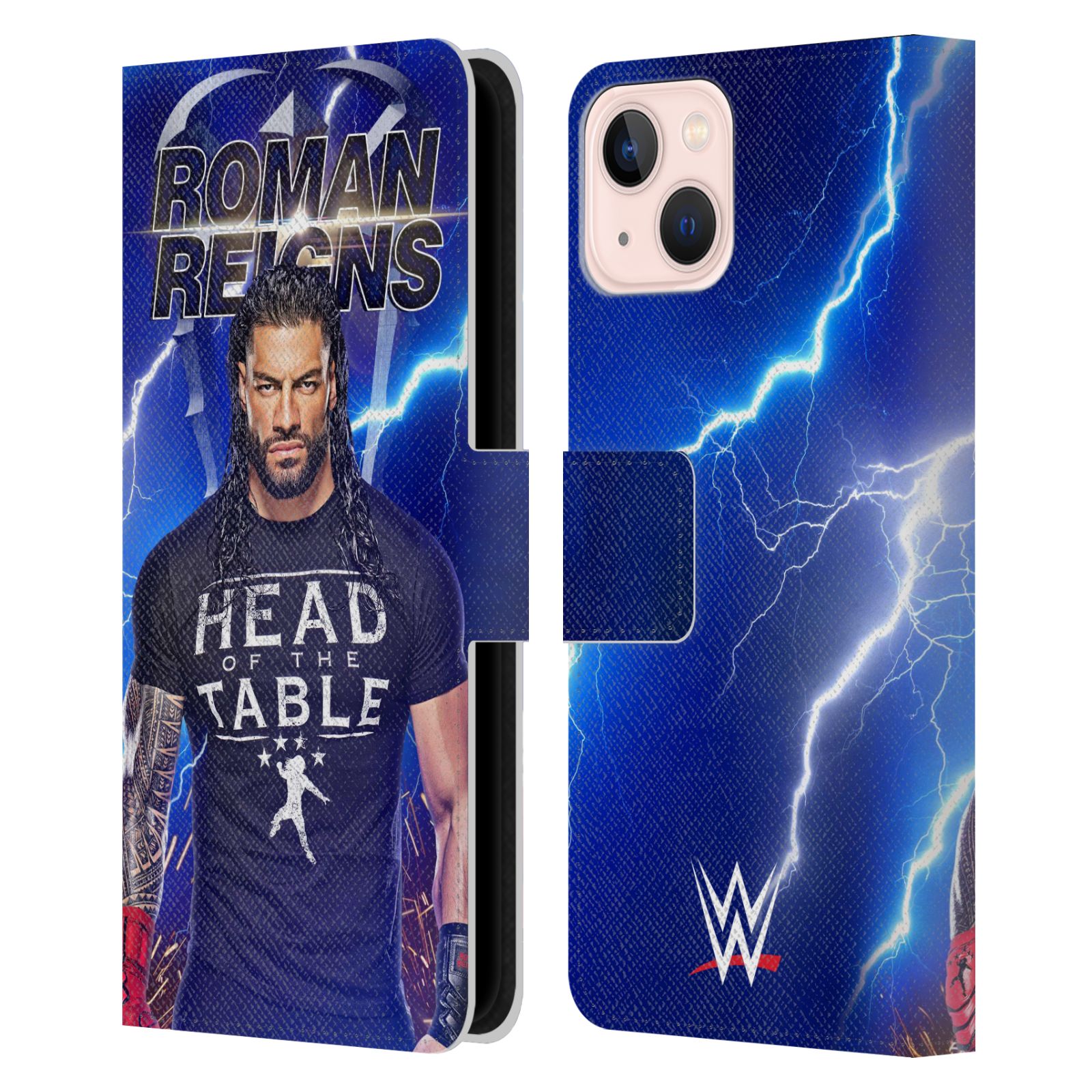 Lightning Leather Wallet Case for iPhone 13
