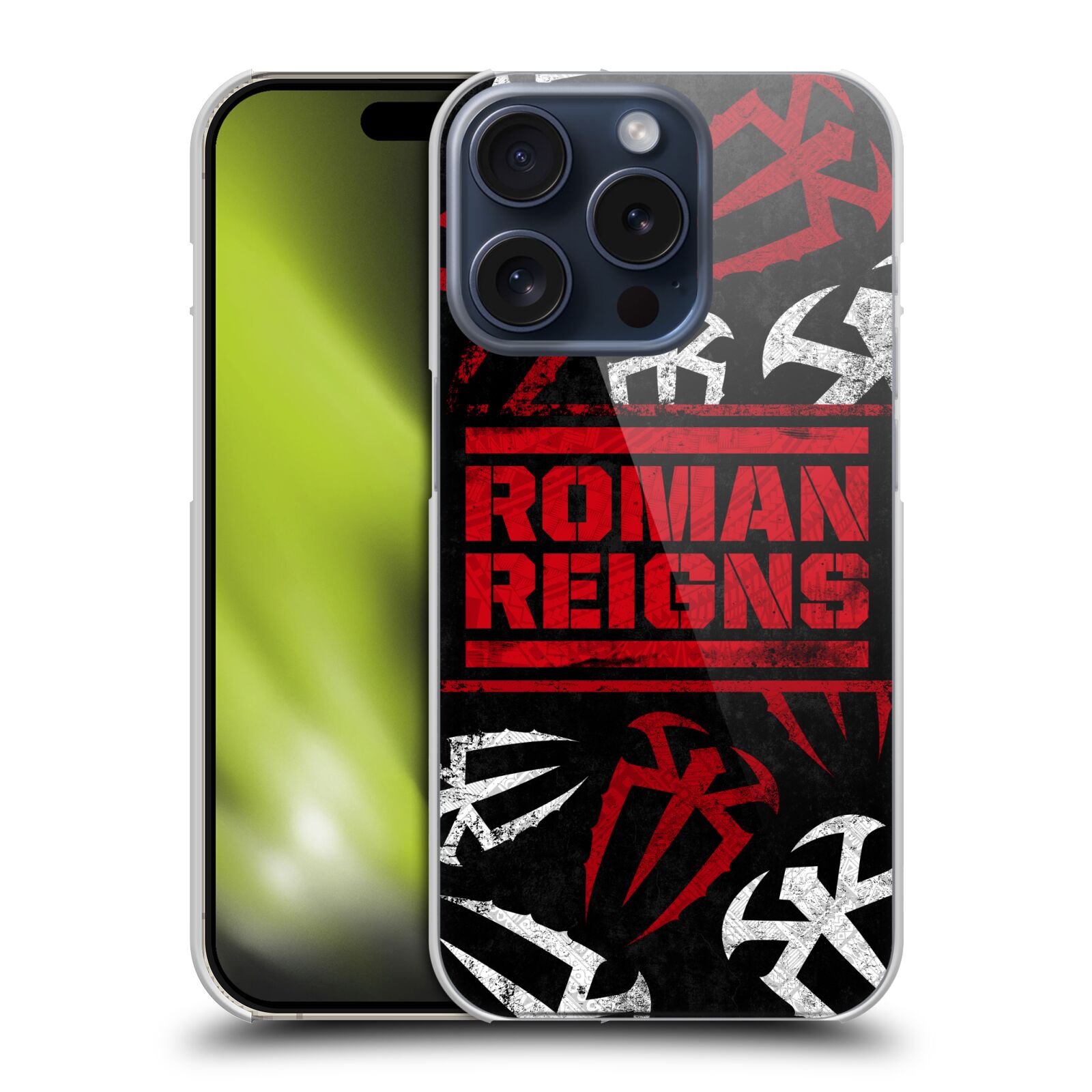 OFFICIAL WWE ROMAN REIGNS HARD BACK CASE FOR APPLE iPHONE PHONES - Picture 11 of 12