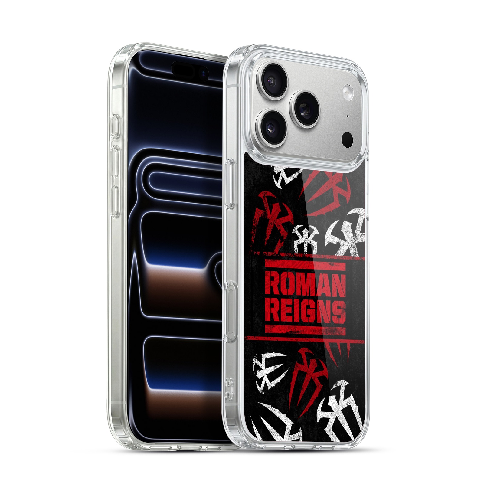 Logo Pattern Hybrid MagSafe Case for iPhone 17 Pro Max